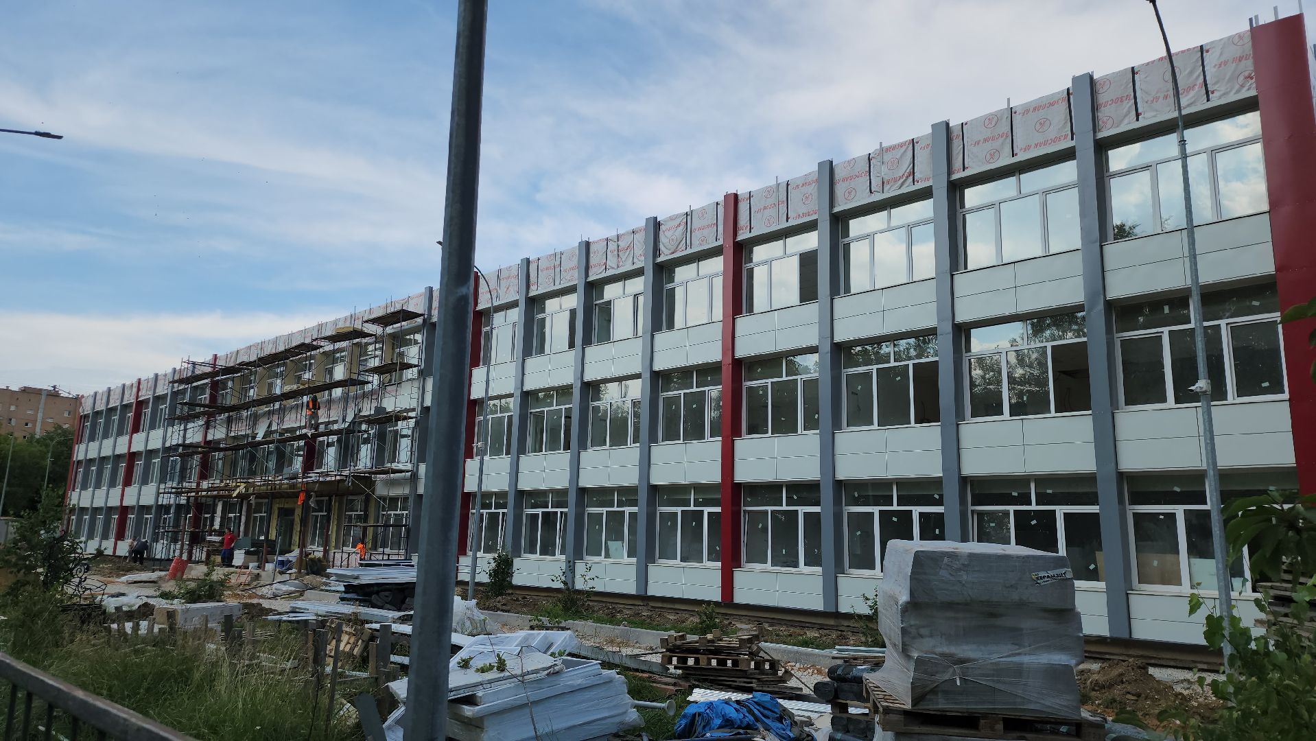 серпухов, подмосковье, капремонт школы,