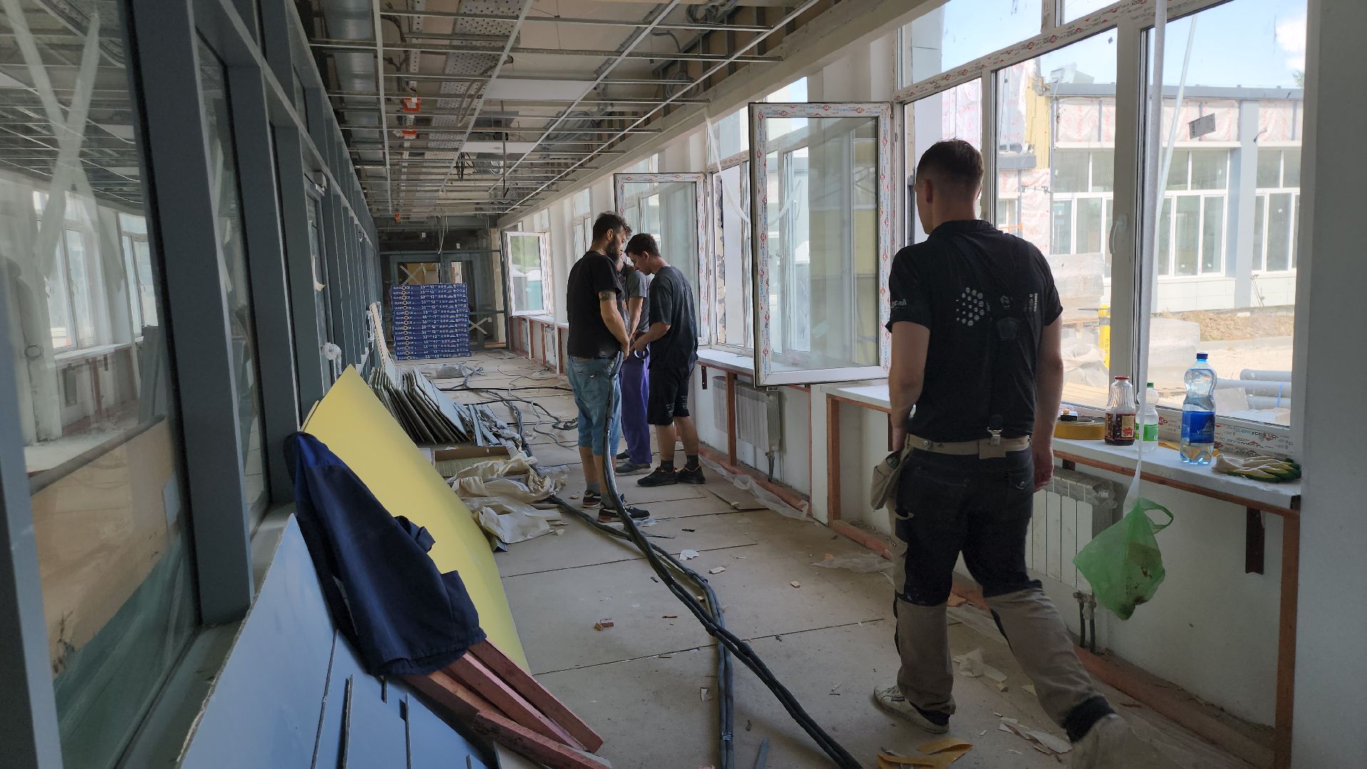 серпухов, подмосковье, капремонт школы,