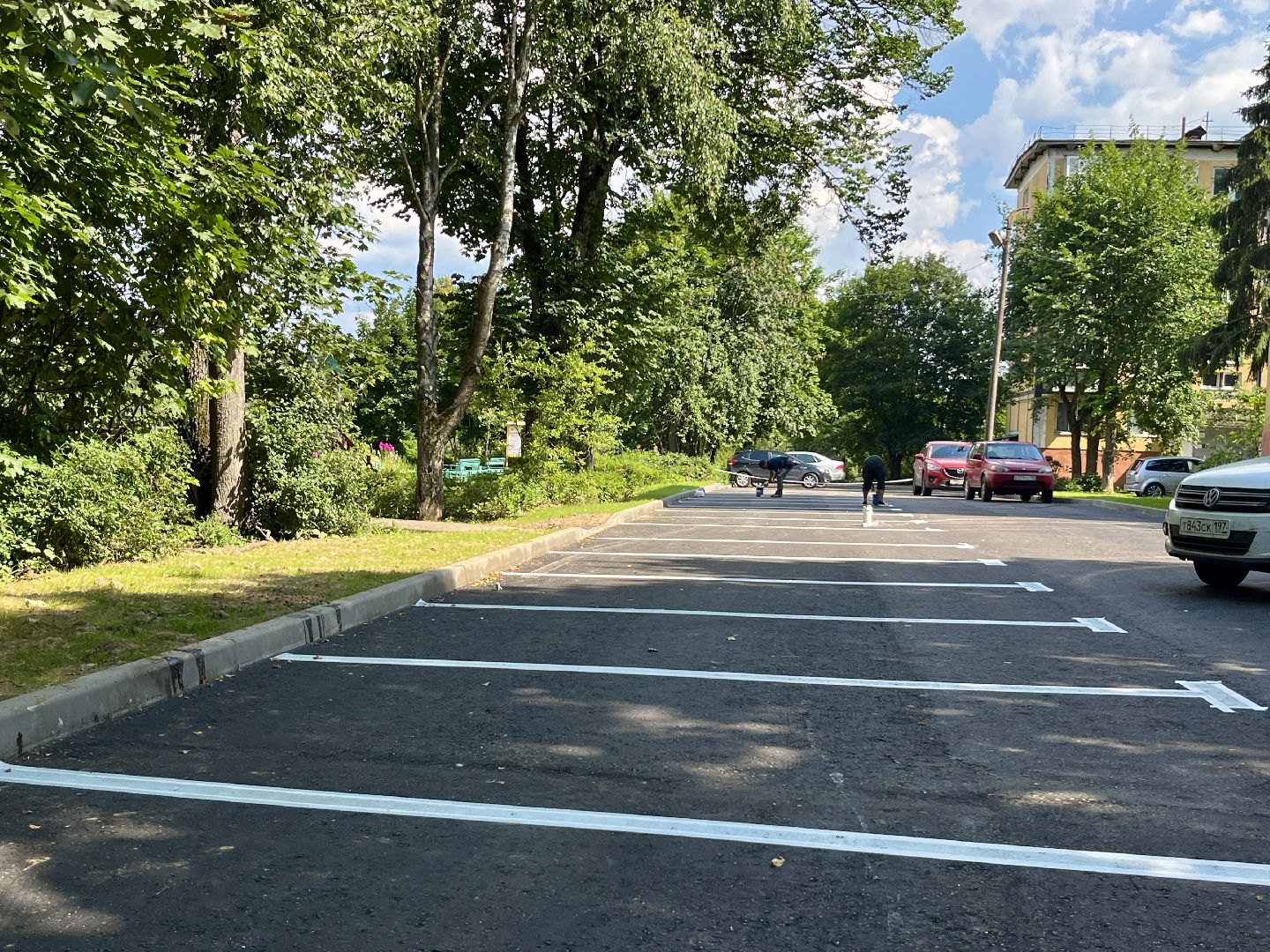 наро-фоминский городской округ, поселок васильчиново, комплексное благоустройство дворов, перемены наро-фоминск ,