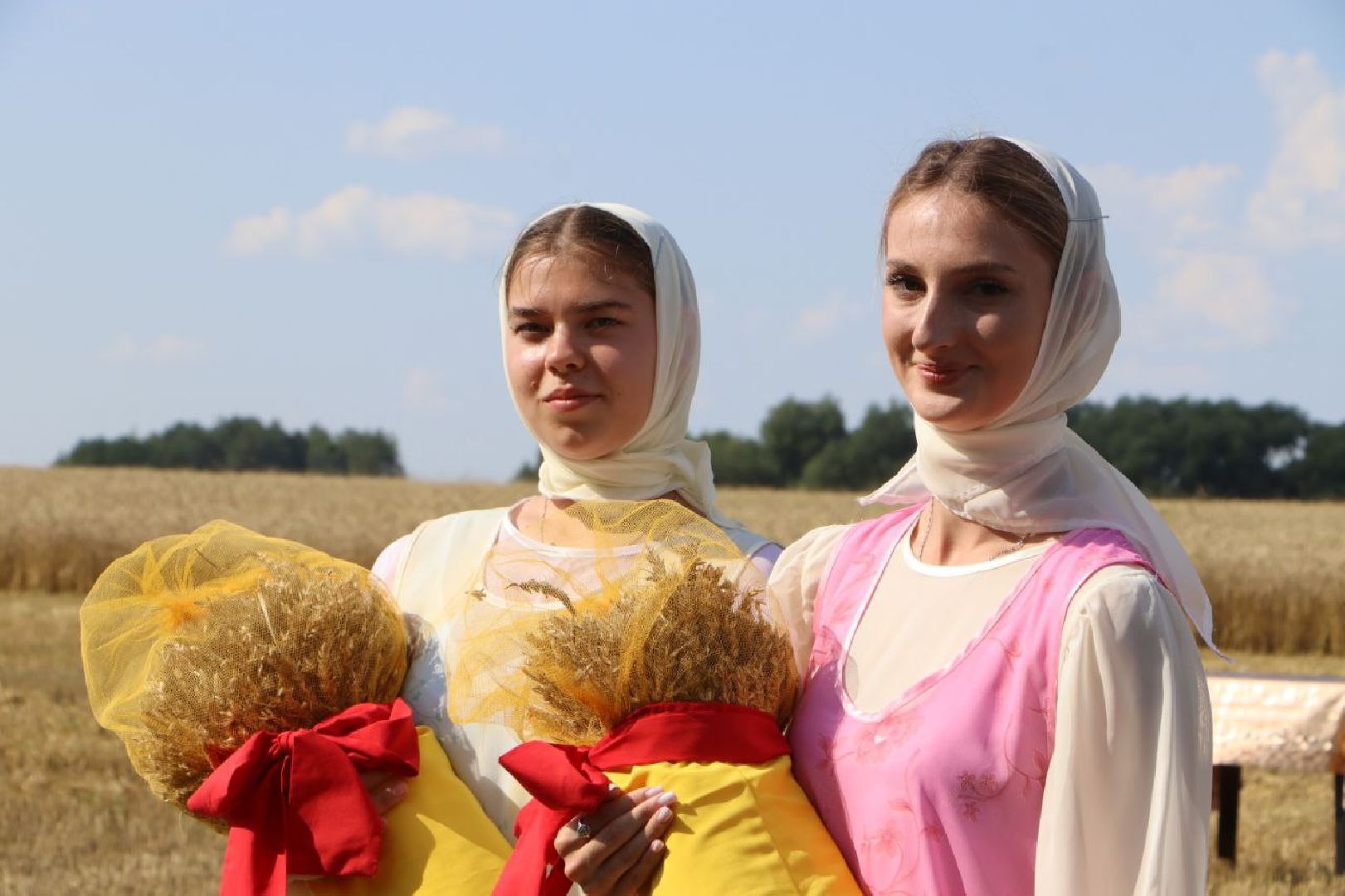 праздник первого снопа,  серебряные пруды, Якимовка, Уборочная 2025,