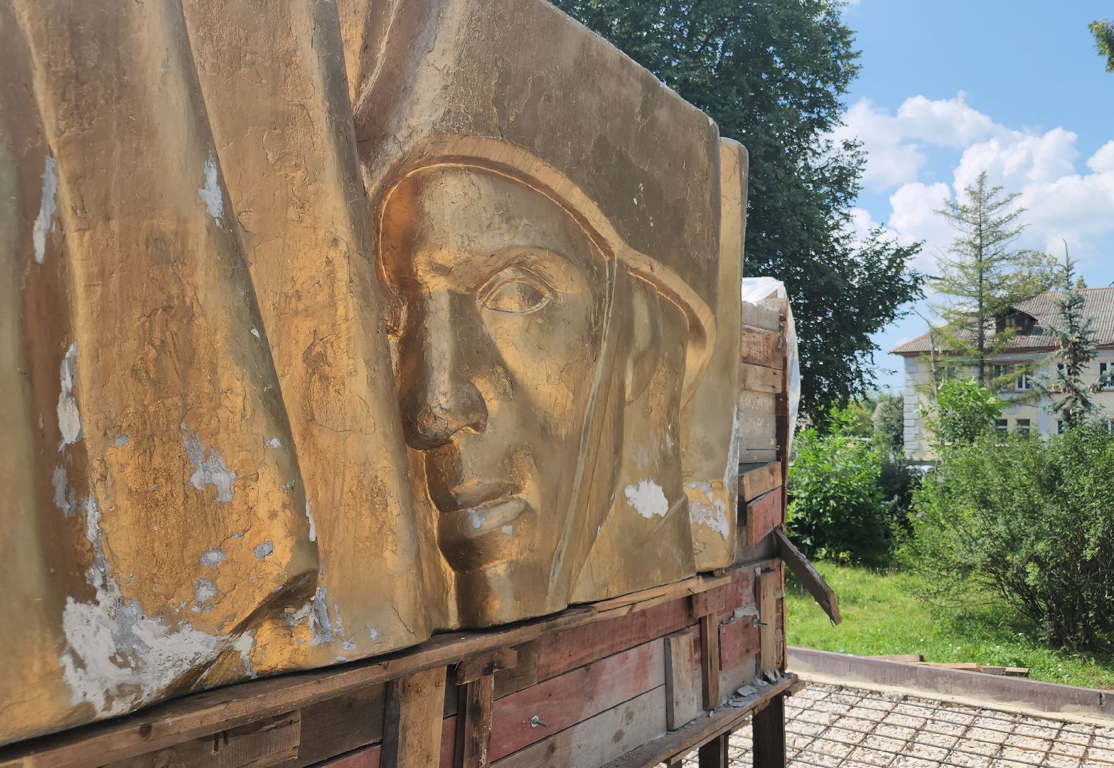 благоустройство 2025, ремонт памятника вов, дрезна, орехово-зуевский округ,