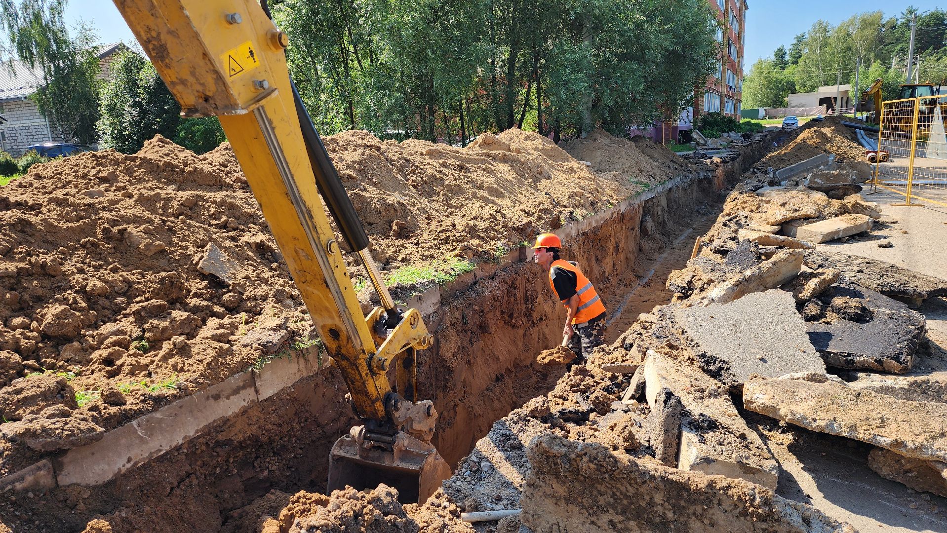 истра, теплотрасса, жкх, капремонт теплосети,