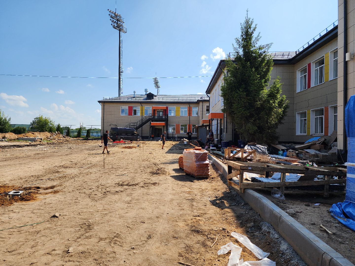 капитальный ремонт, строительство, центр образования, рабочий поселок обухово, богородский городской округ,