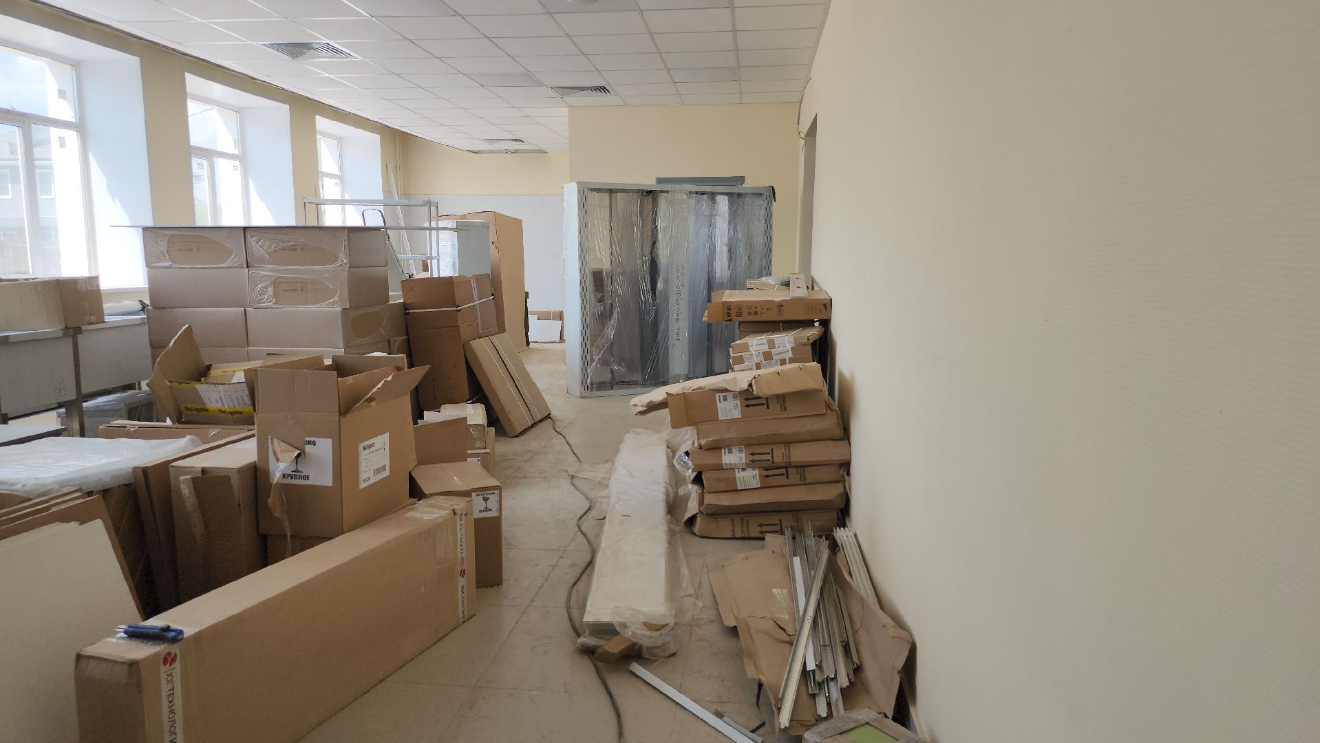 капитальный ремонт, строительство, центр образования, рабочий поселок обухово, богородский городской округ,