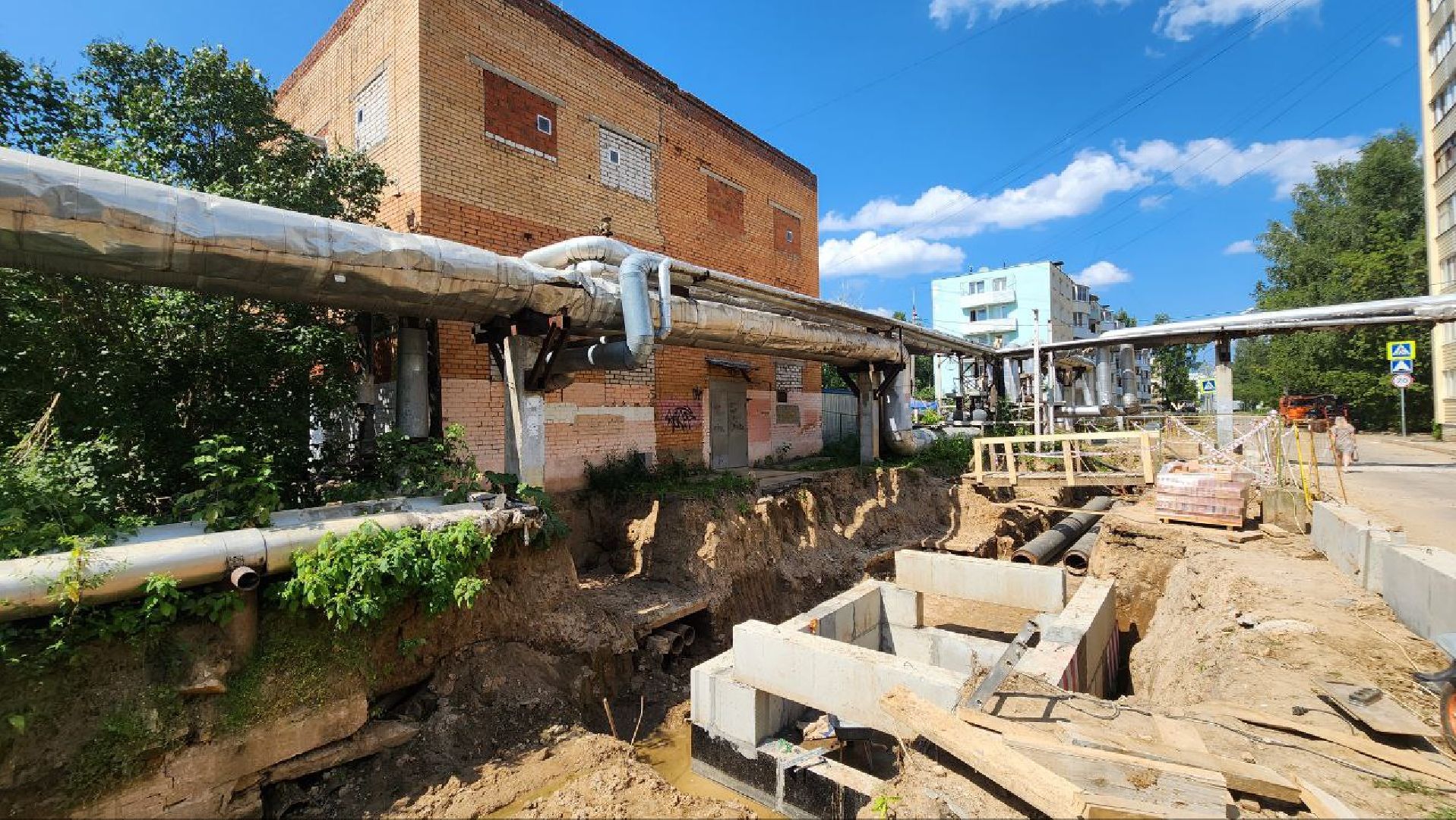 газпром теплоэнерго мо, теплосети,клин,