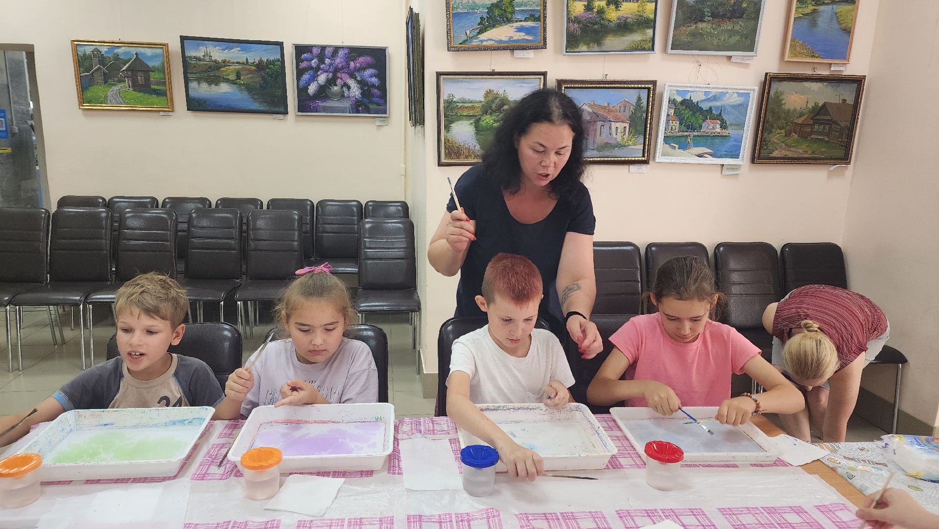 летняя досуговая площадка, протвино, протвинская библиотека,