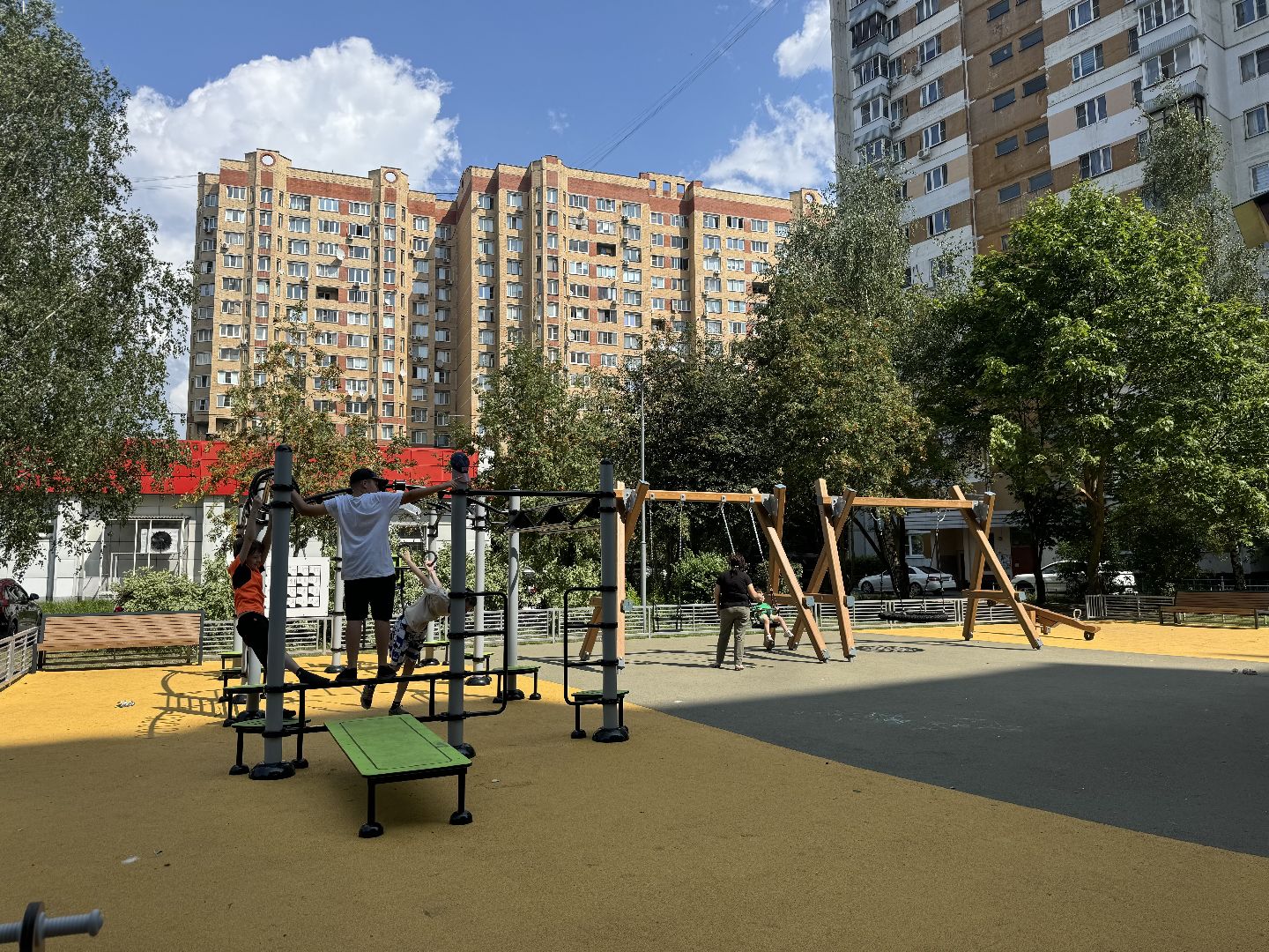 новая детская площадка , губернаторская детская площадка, ленинский городской округ,