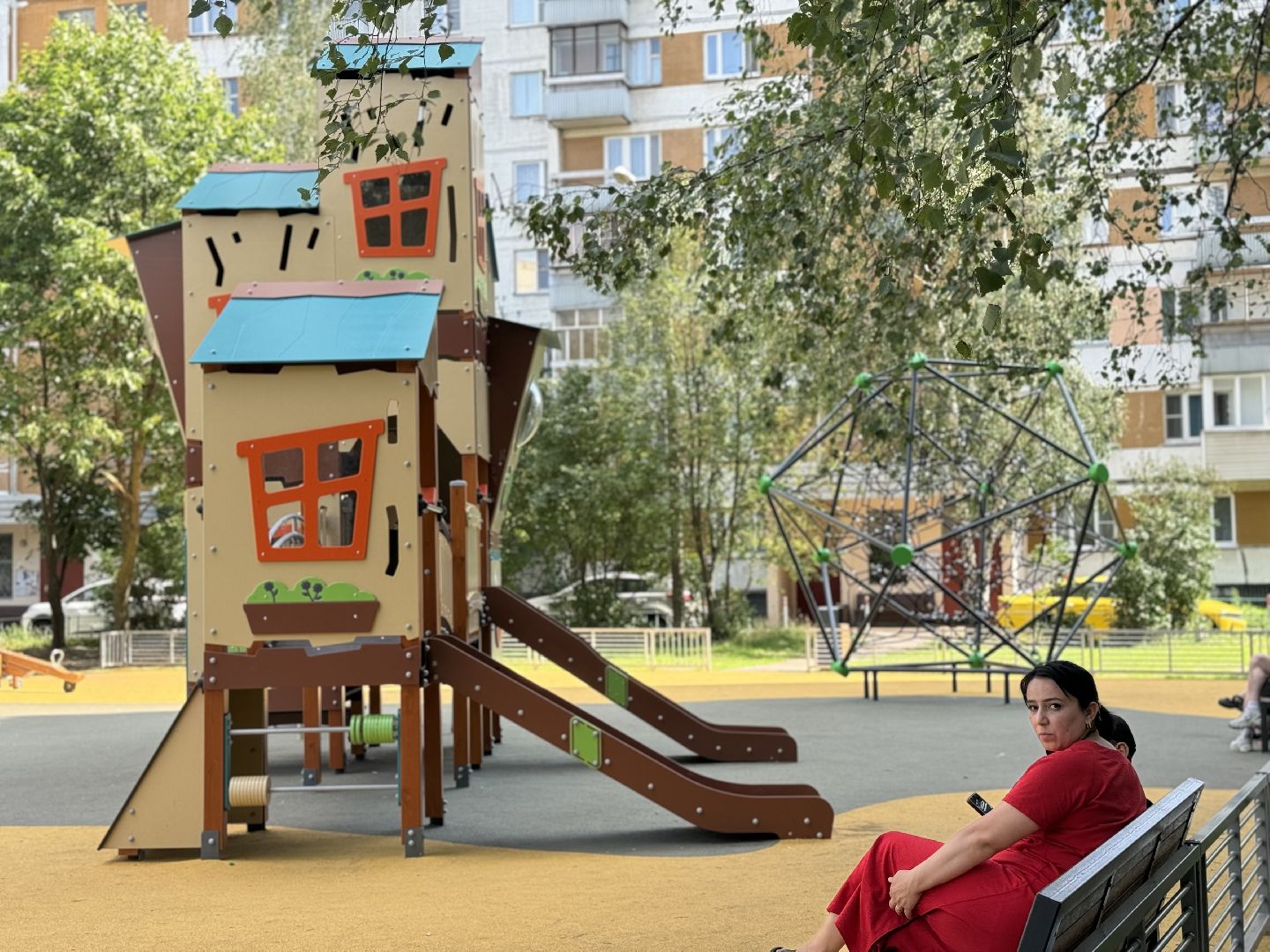 новая детская площадка , губернаторская детская площадка, ленинский городской округ,