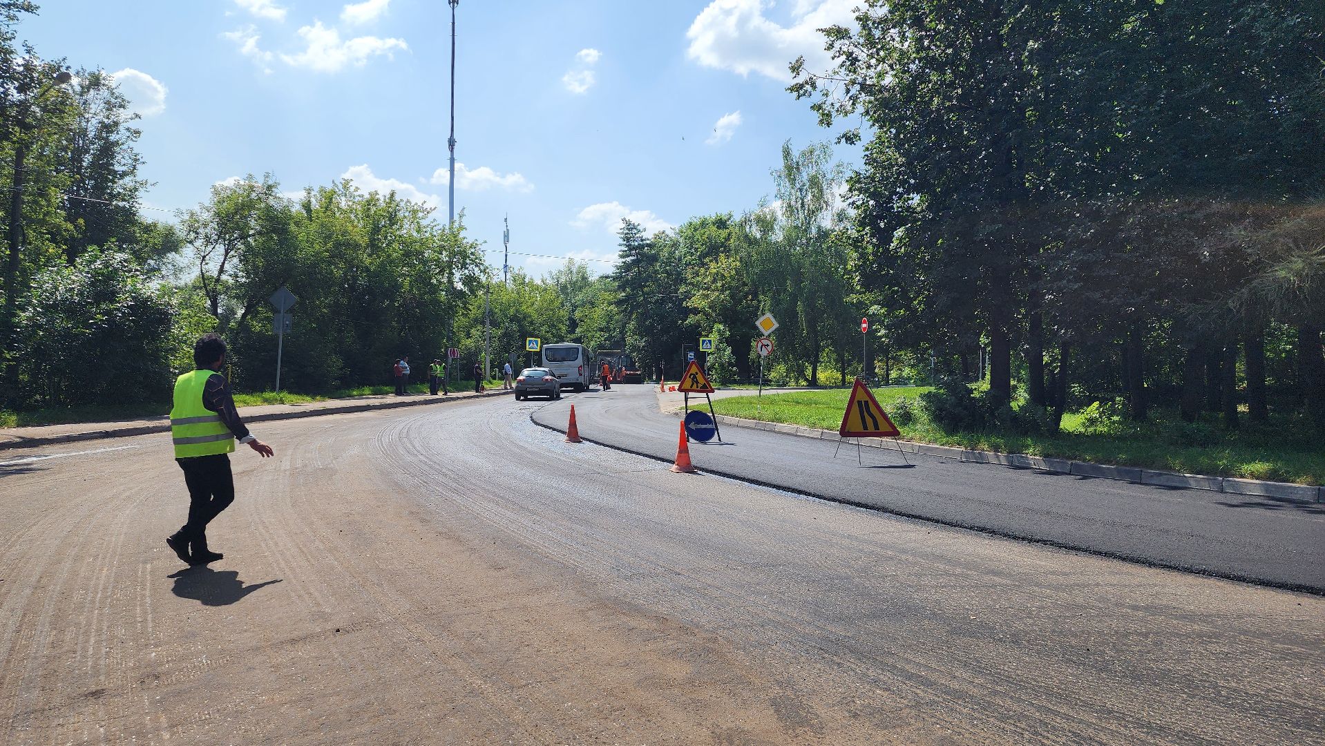 ремонт дорог, истра,