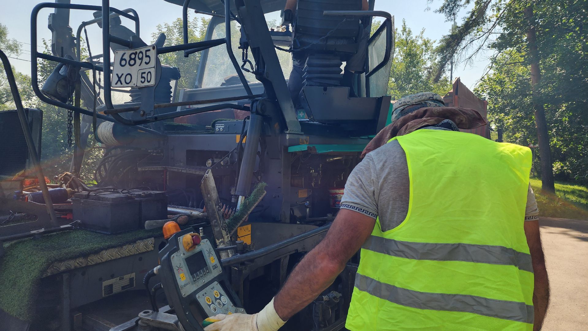 ремонт дорог, истра,