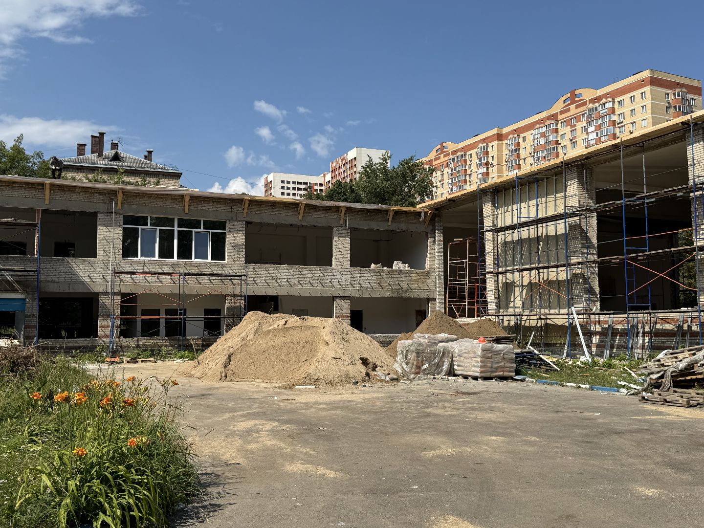 люберцы, спортивная школа, спортсмены,  строительство,