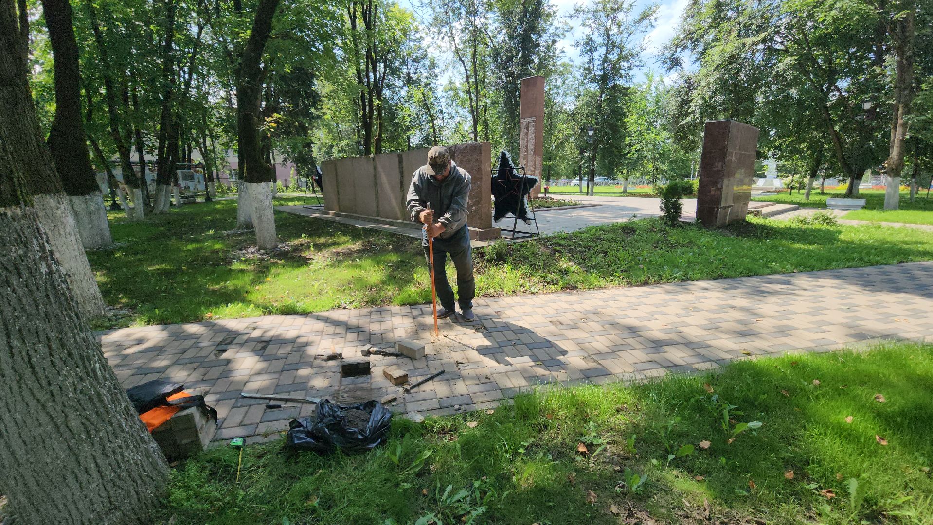 Истра, Сквер, благоуствойство,