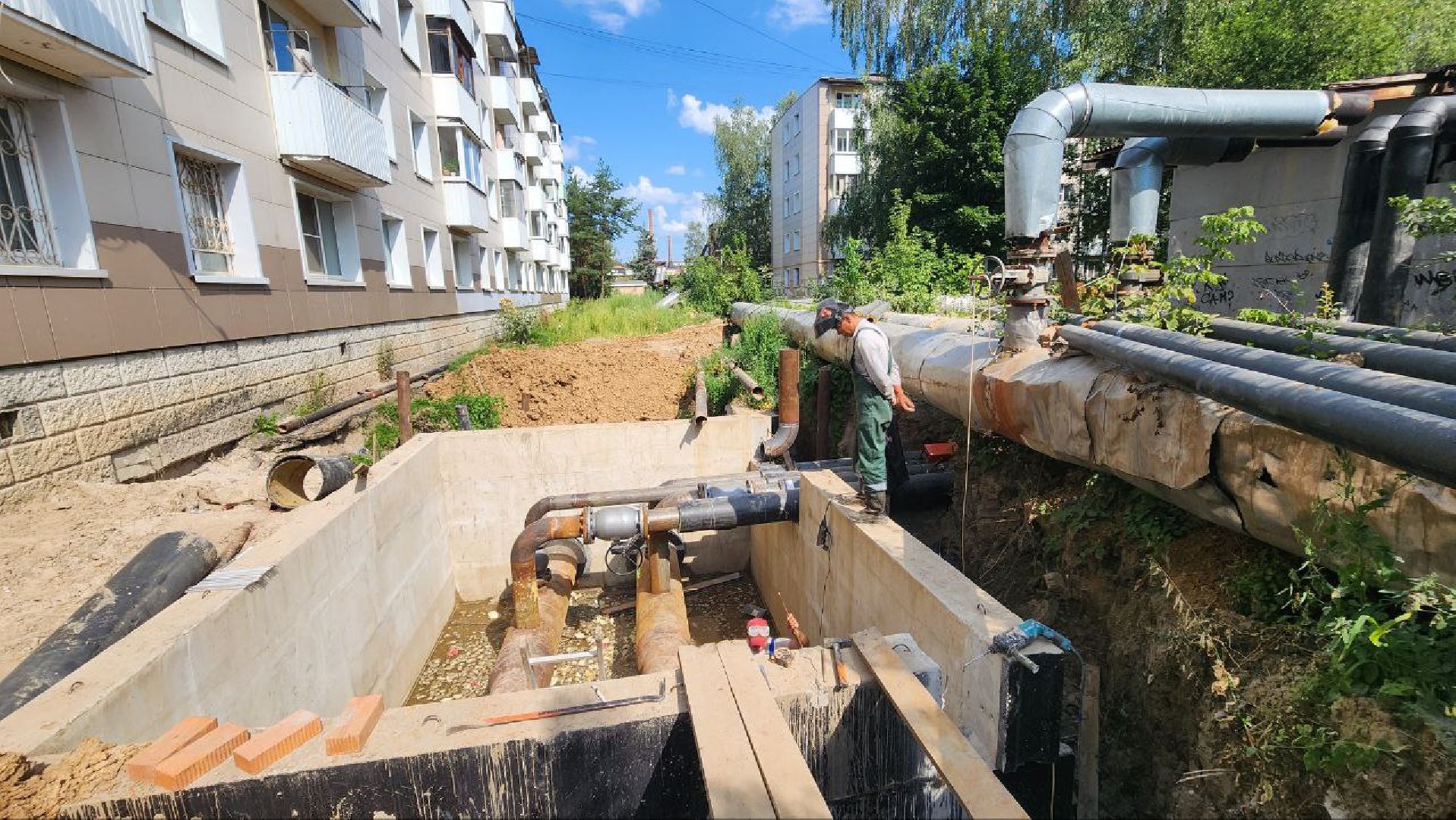 теплосети, газпром теплоэнерго мо,клин,