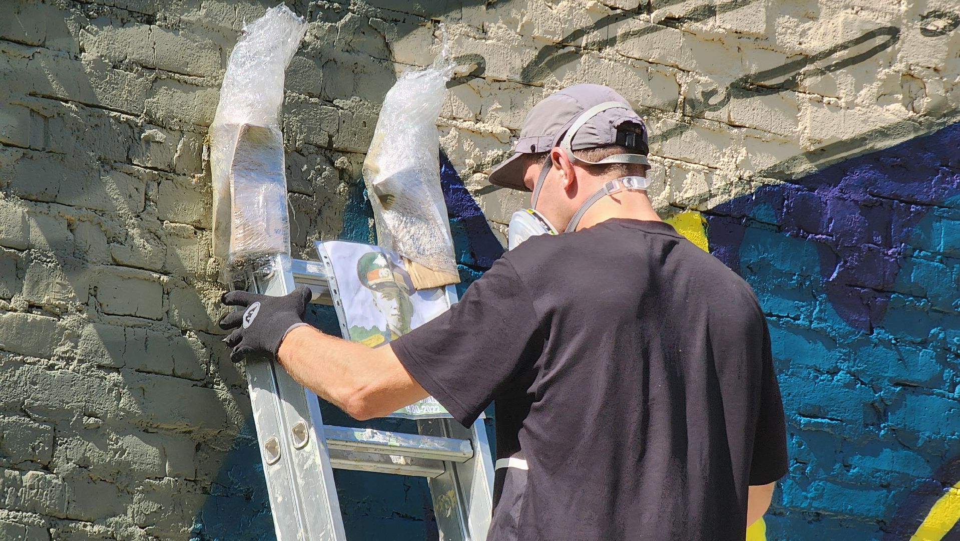 руза, брикет, мурал, первый кадетский казачий корпус, казачество,