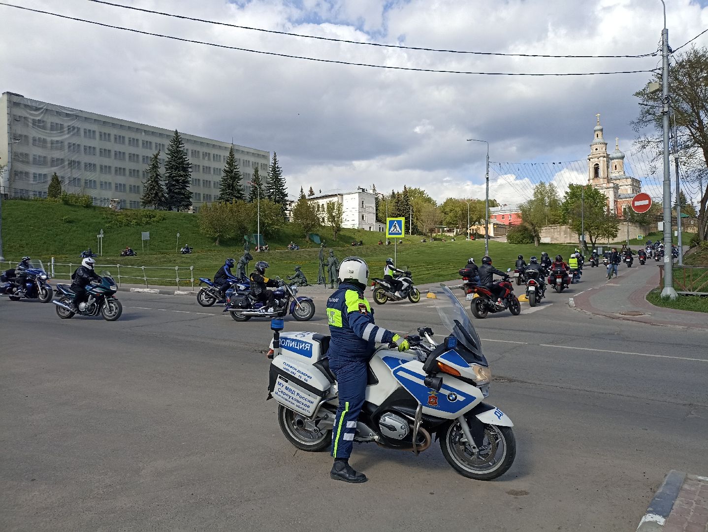 Серпухов, Подмосковье, мотоциклы, байкеры, открытие сезона