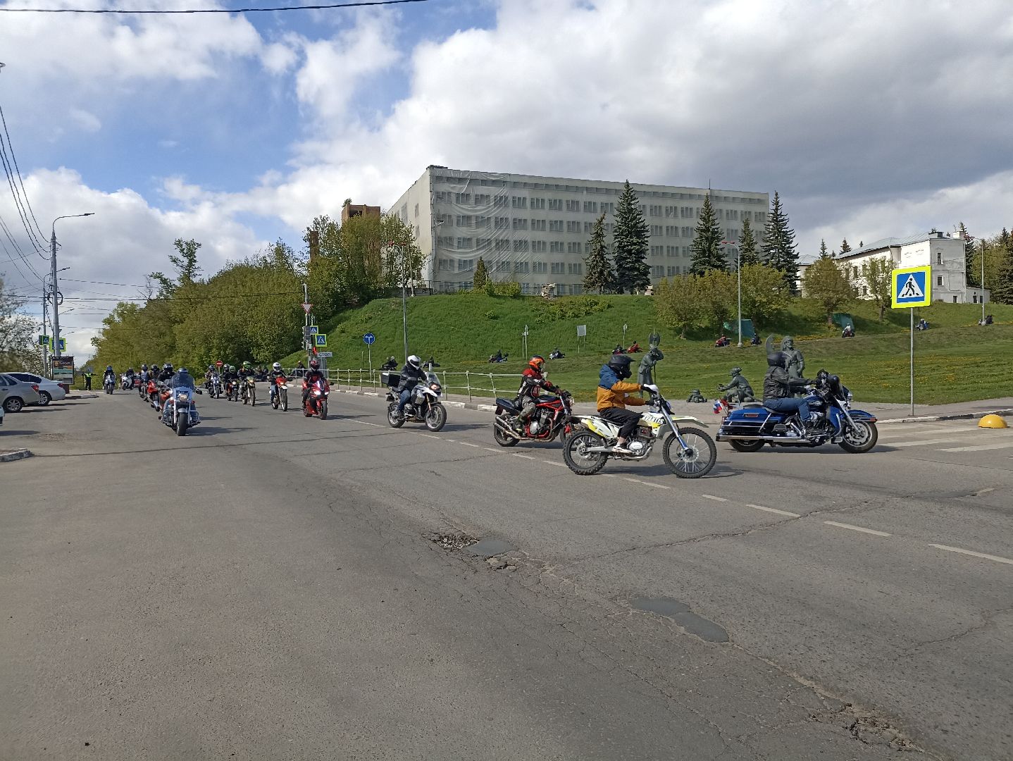 Серпухов, Подмосковье, мотоциклы, байкеры, открытие сезона