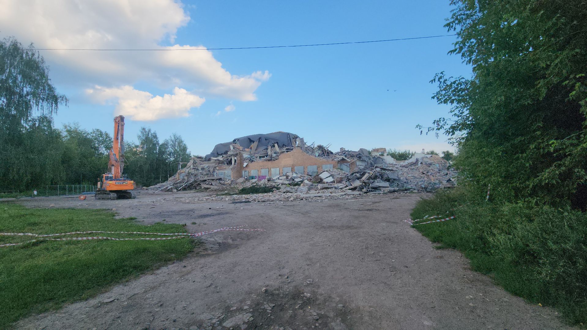 Павловский Посад, Снос, благоустройство,