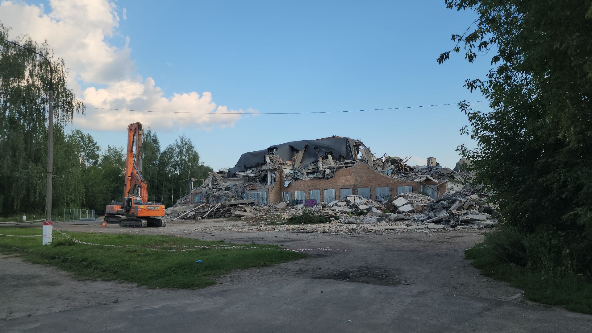 Павловский Посад, Снос, благоустройство,