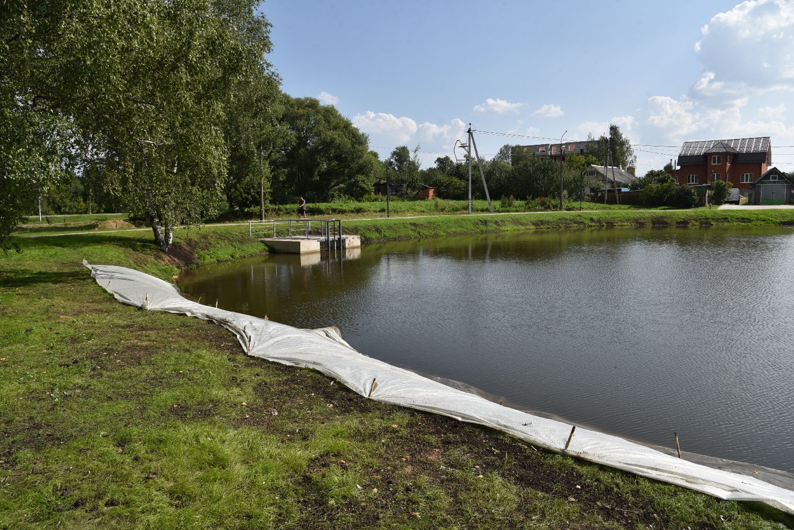лотошино, красный ручей, благоустройство, формирование комфортной городской среды, нацпроект,
