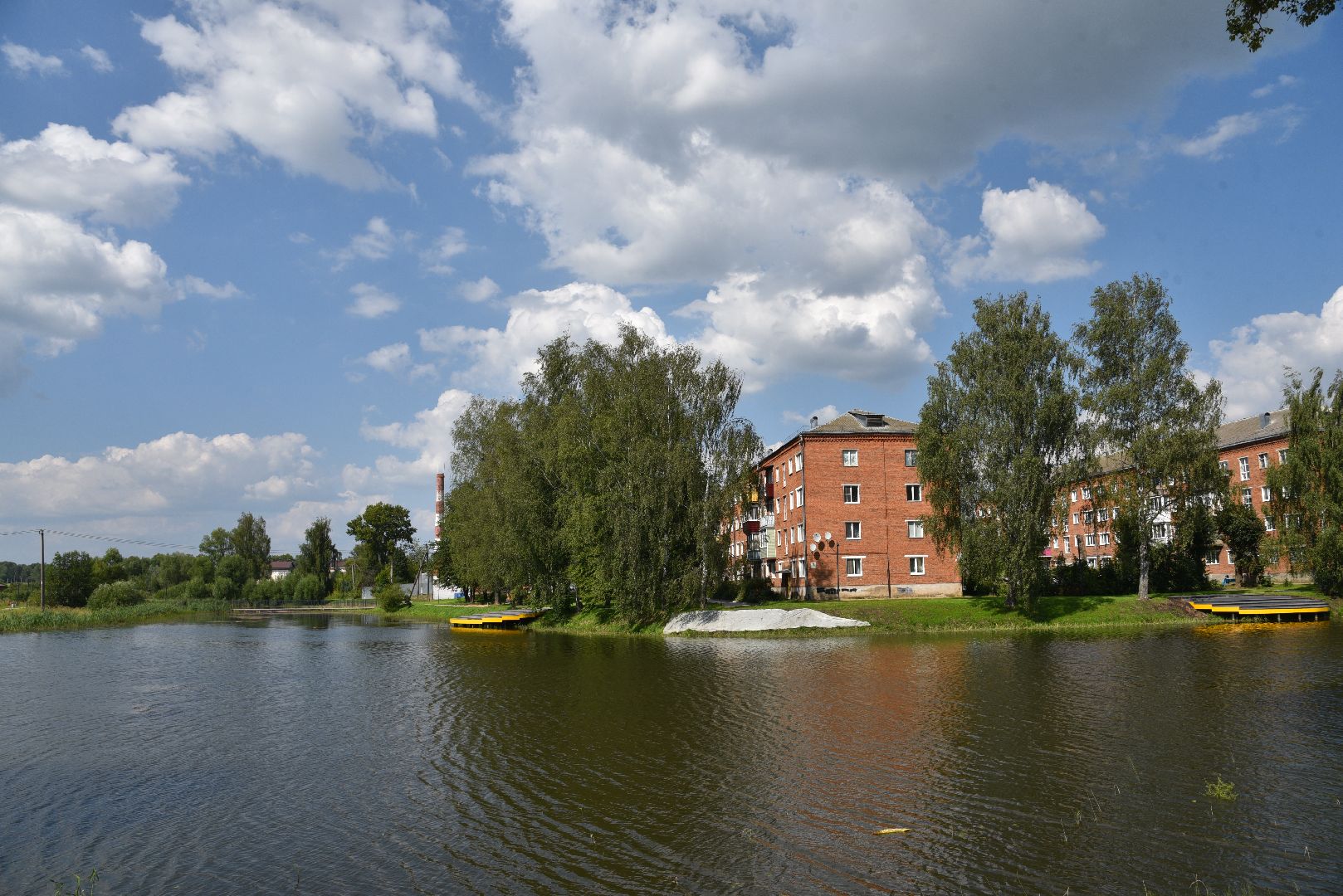 лотошино, красный ручей, благоустройство, формирование комфортной городской среды, нацпроект,