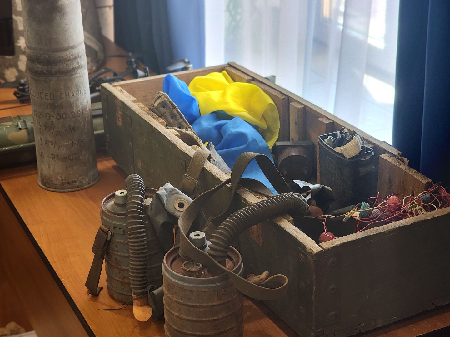 дубна, сво, военные артефакты, выставка, следственный комитет рф,дубна инициатива,молодая гвардия,