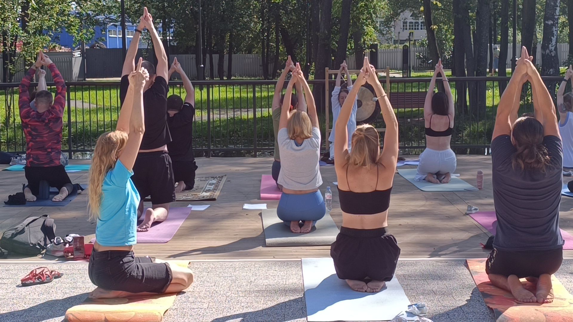 парк, йога, лобня,