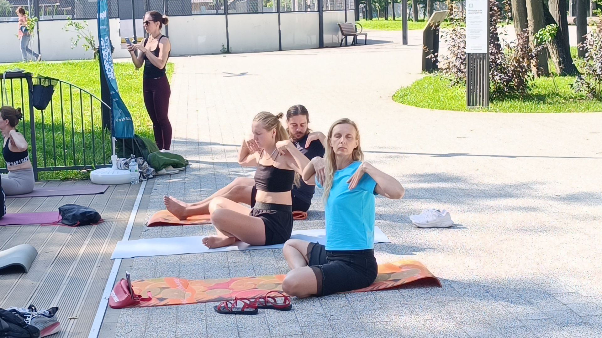 парк, йога, лобня,