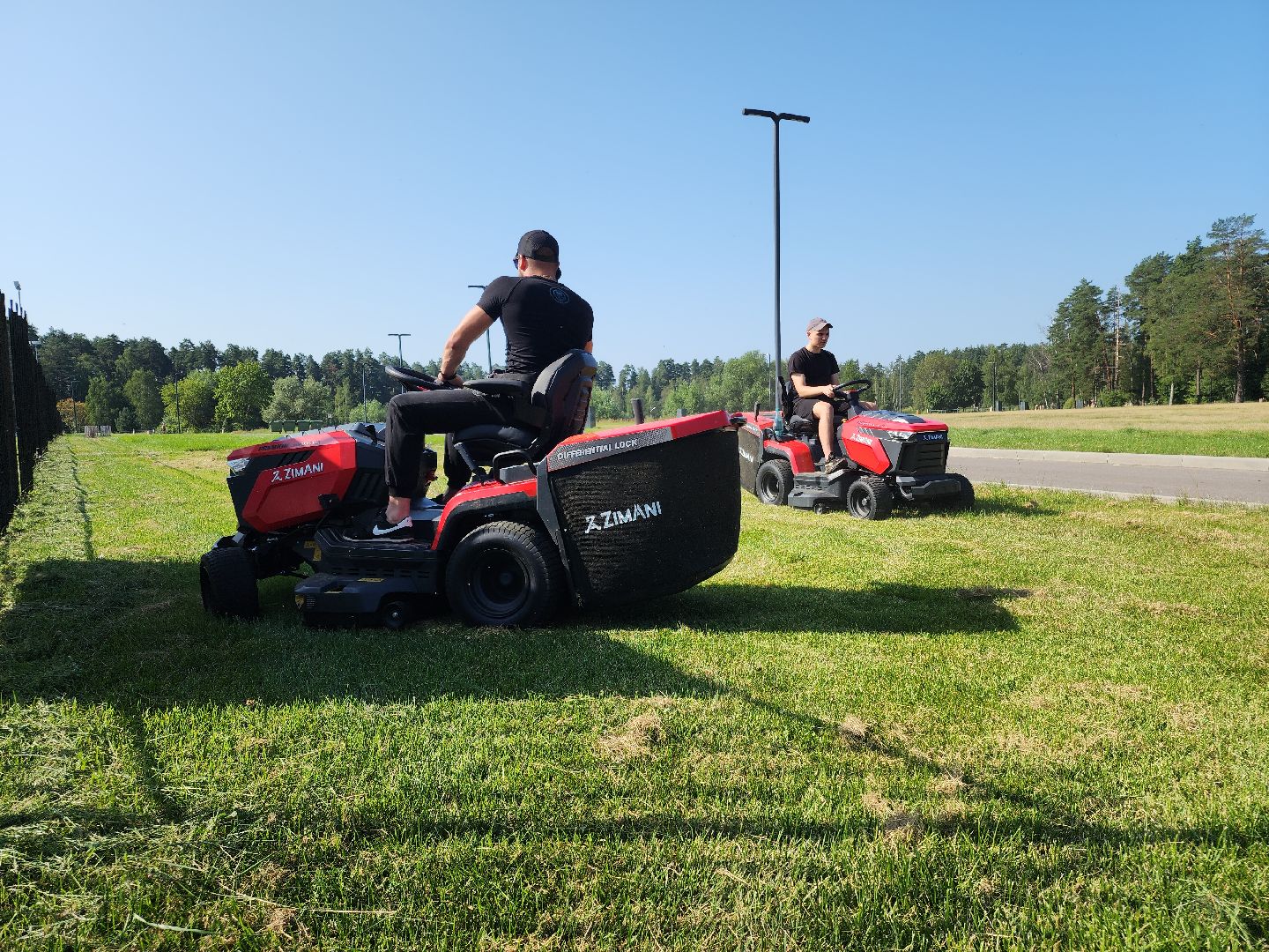 Черноголовка, Газонокосилка, Благоустройство,