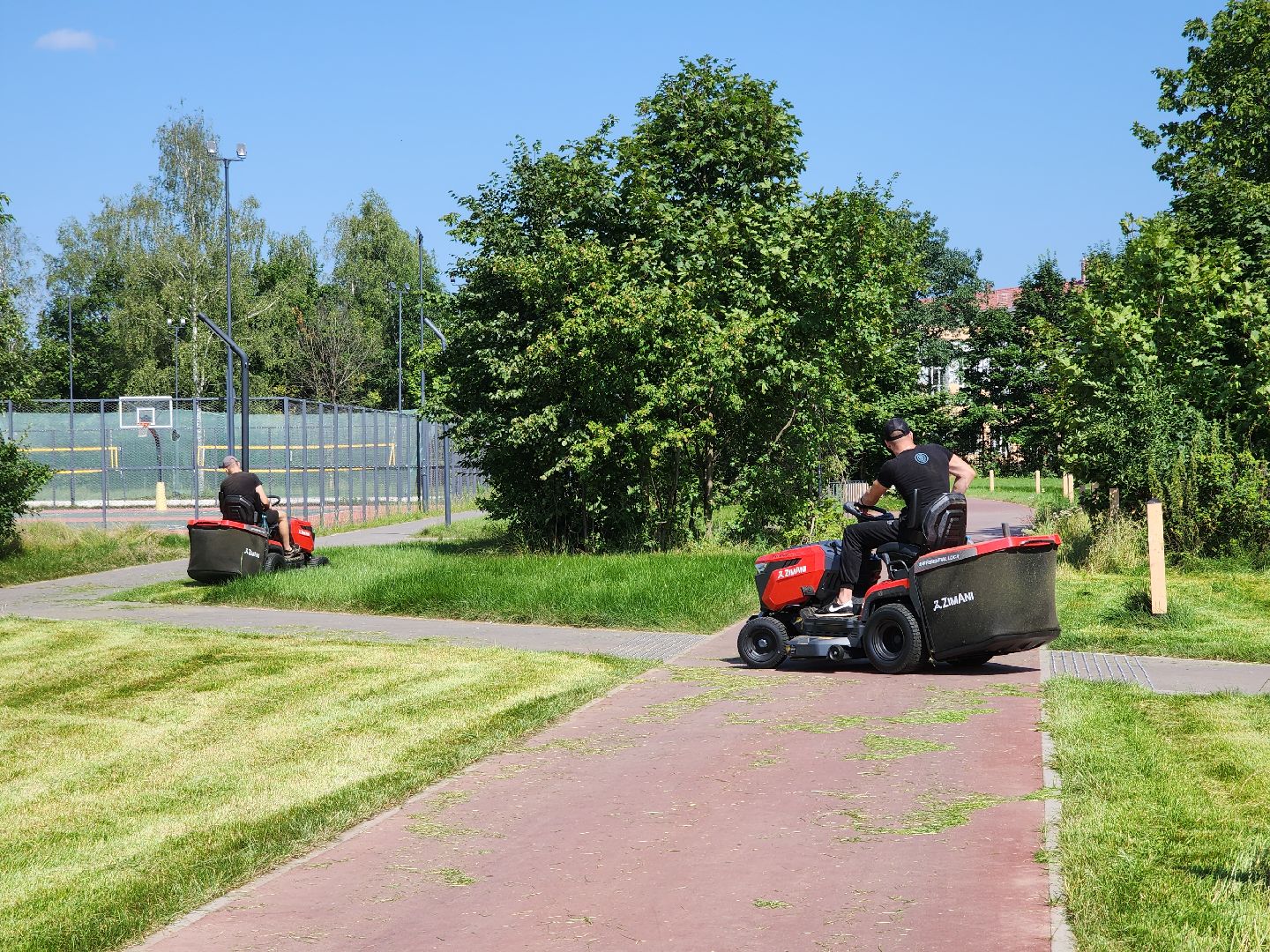 Черноголовка, Газонокосилка, Благоустройство,