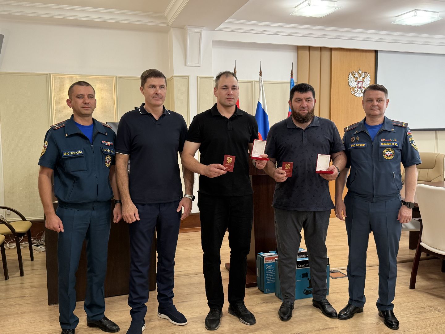 люберцы, мчс, глава администрации, пожар, награждение, героизм,