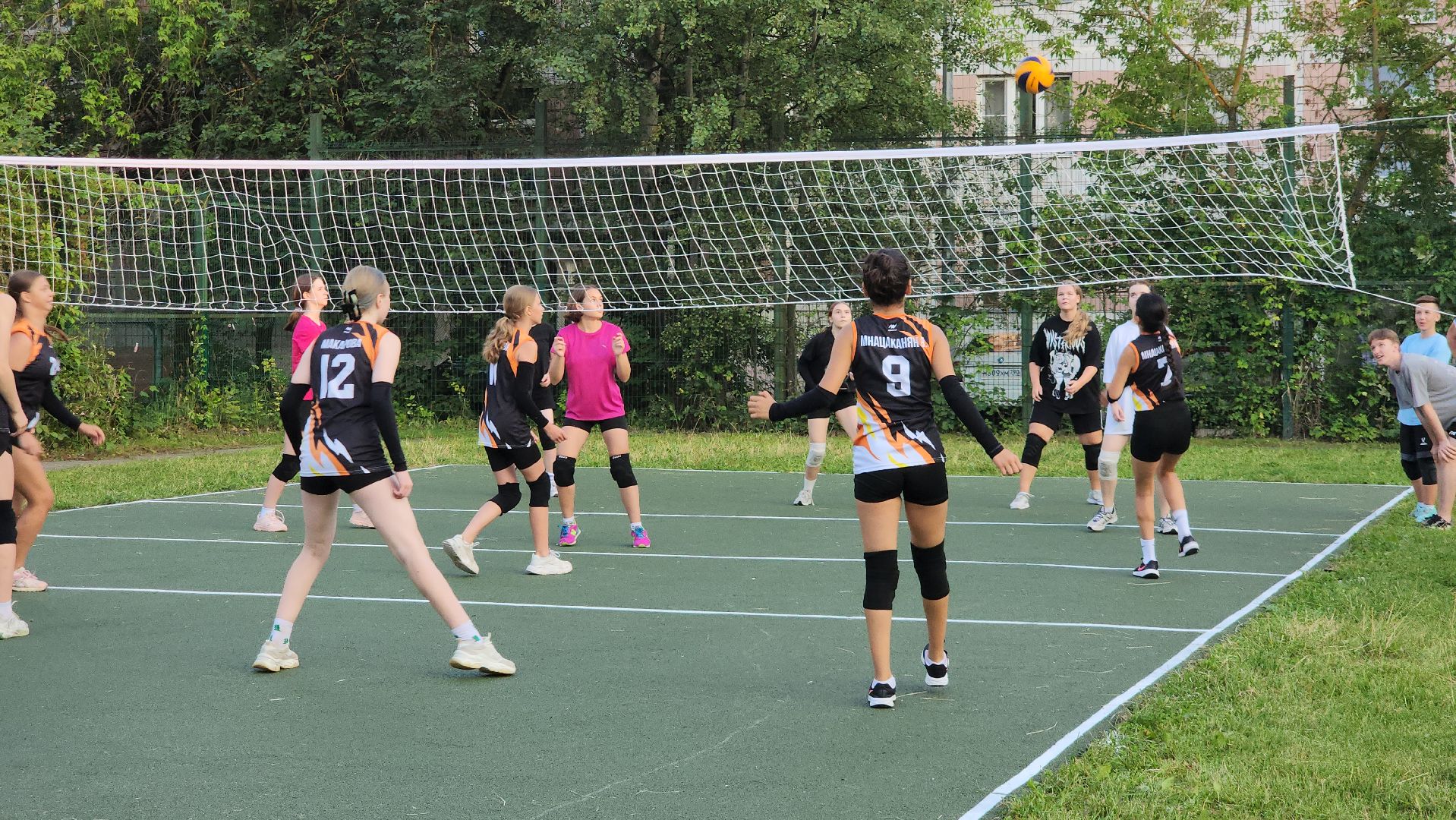 спортивная площадка, Лобня, открытие спортивной площадки,Подарок жителям города ,