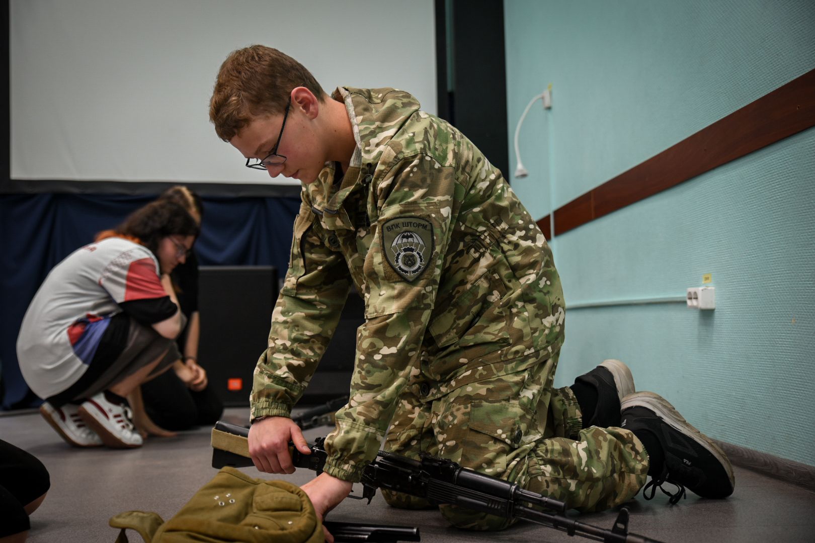 воскресенск, мастер-класс от десантников , мастер-класс по сборке парашюта,дети,