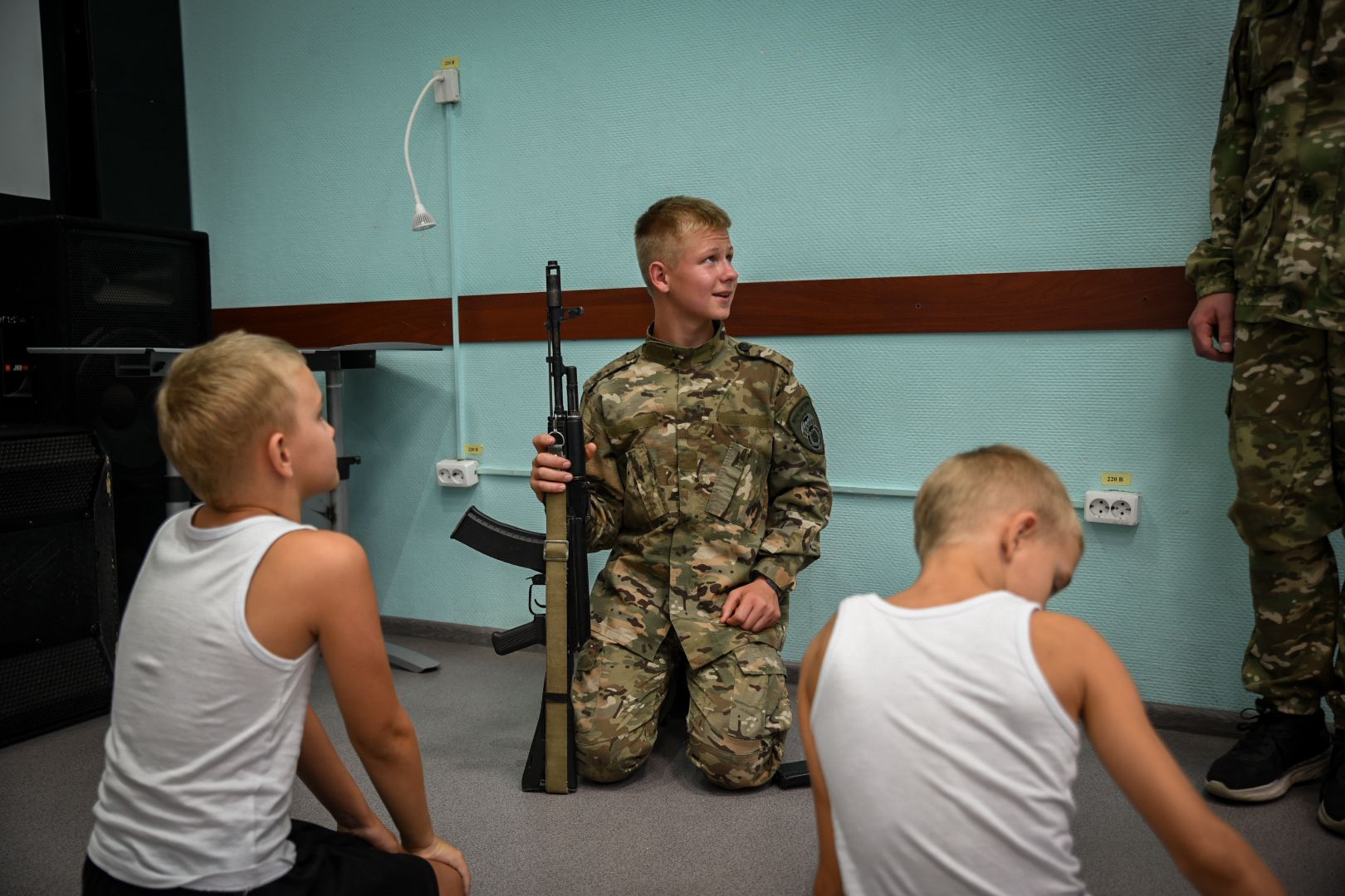 воскресенск, мастер-класс от десантников , мастер-класс по сборке парашюта,дети,