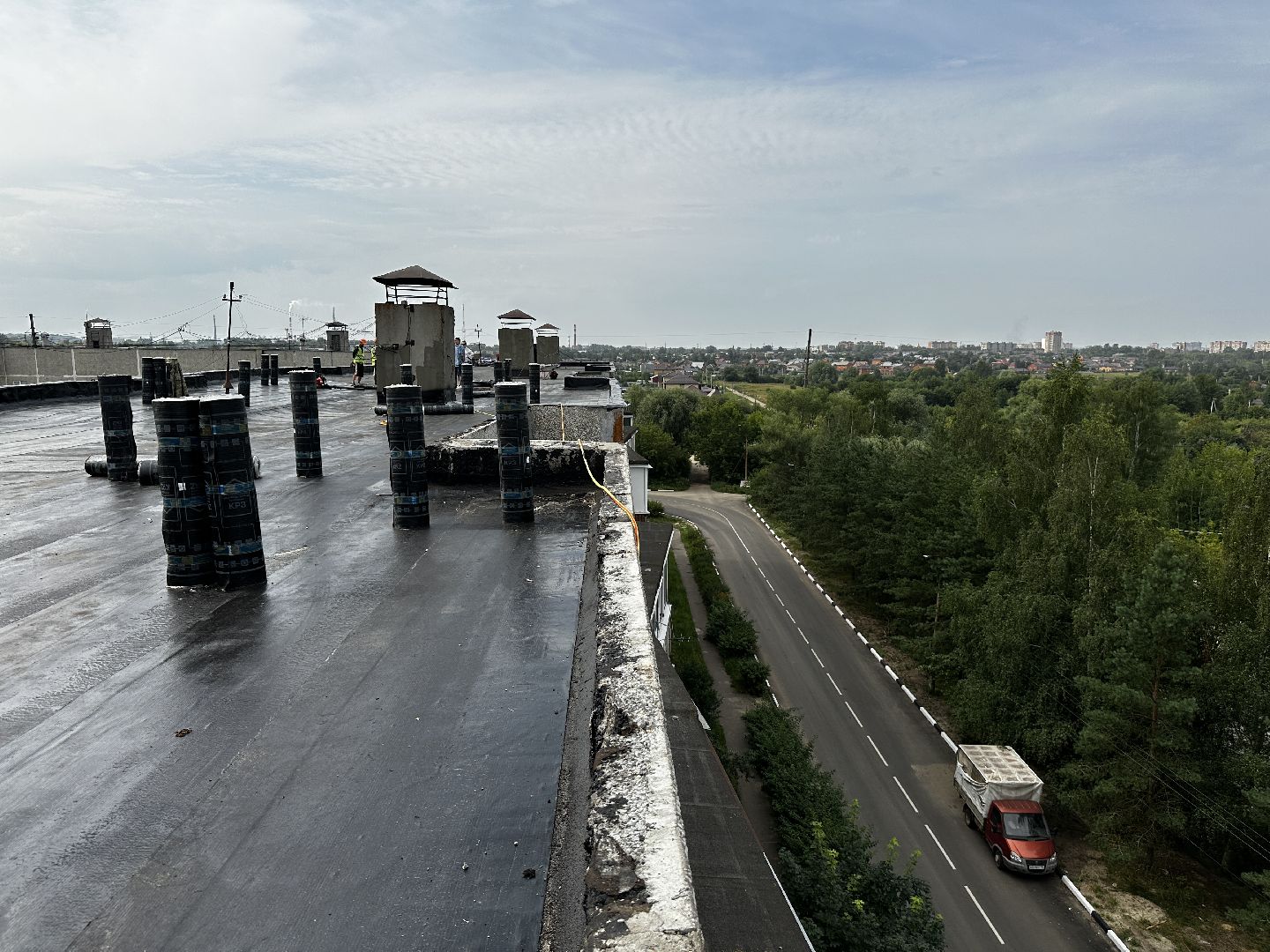 Воскресенск, жкх, ремонт крыш многоквартирных домов,