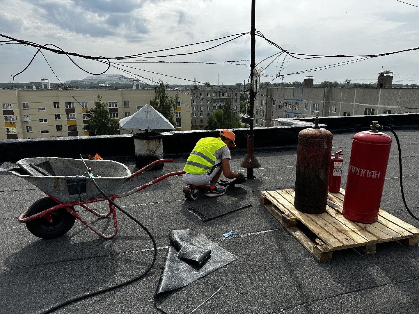 Воскресенск, жкх, ремонт крыш многоквартирных домов,