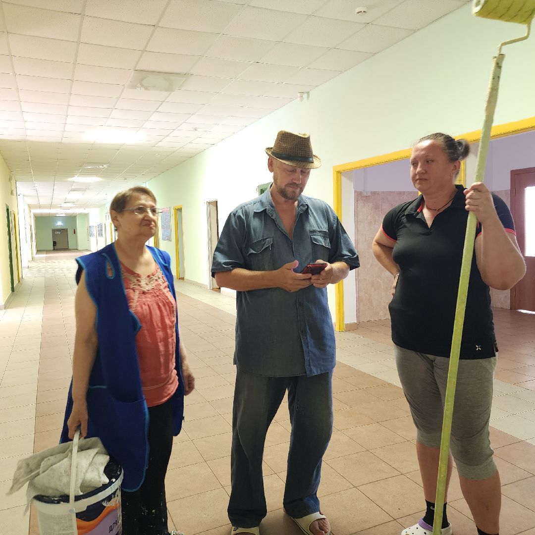 Образование, Ремонт в школах , Благоустройство школ , Общество ,