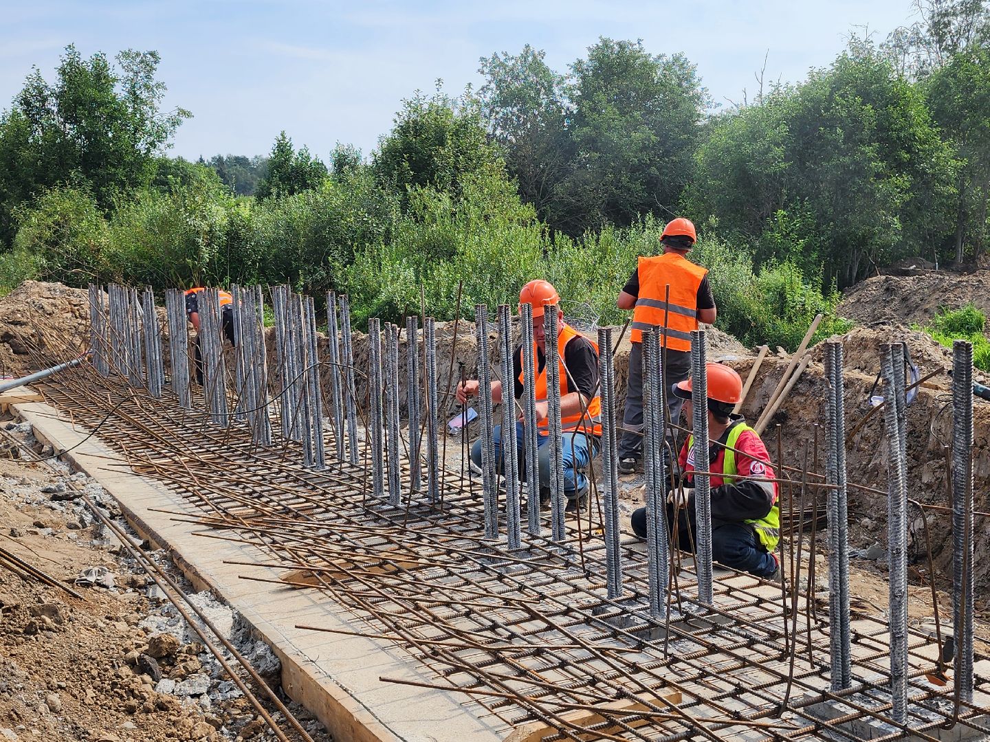 сергиев посад, сергиево-посадский городской округ, река торгоша, ремонт моста, тураково,