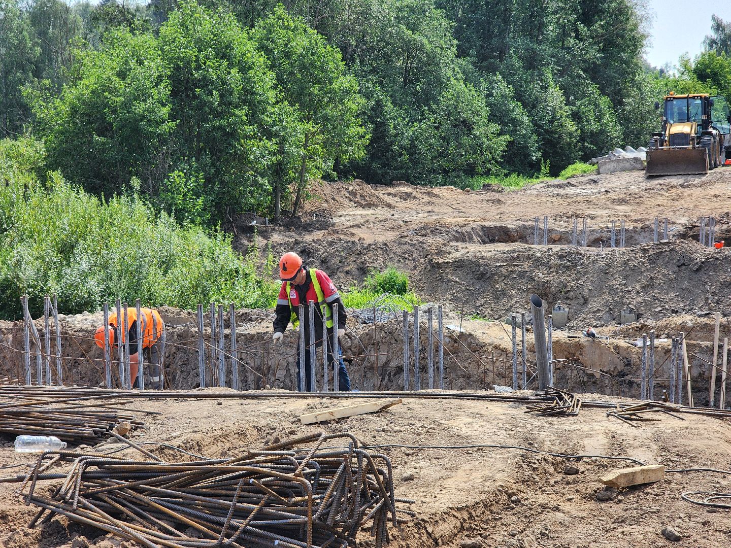 сергиев посад, сергиево-посадский городской округ, река торгоша, ремонт моста, тураково,