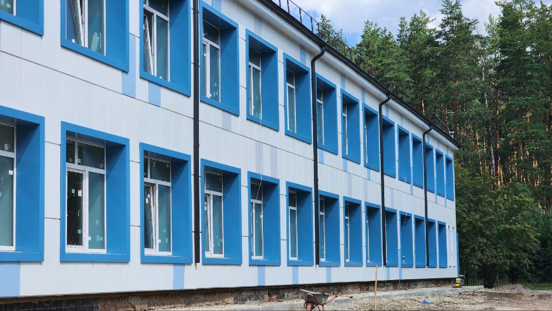 луховицы, капитальный ремонт школы в белоомуте, образование,