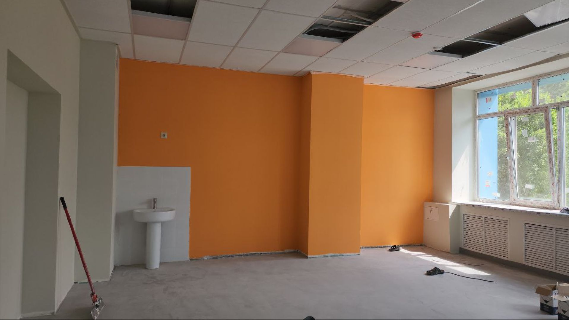 луховицы, капитальный ремонт школы в белоомуте, образование,