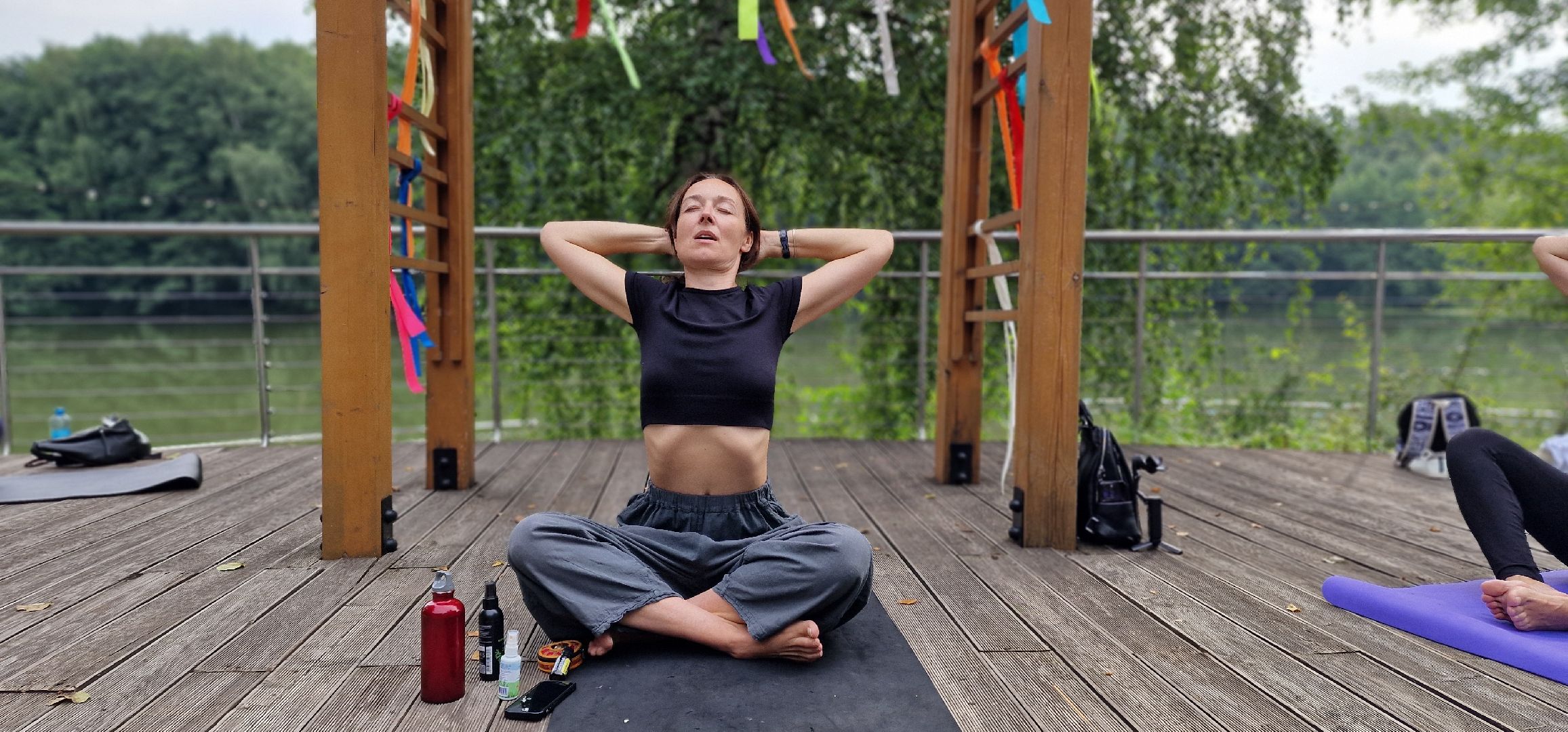 йога в пехорке, балашиха, пехорка парк,