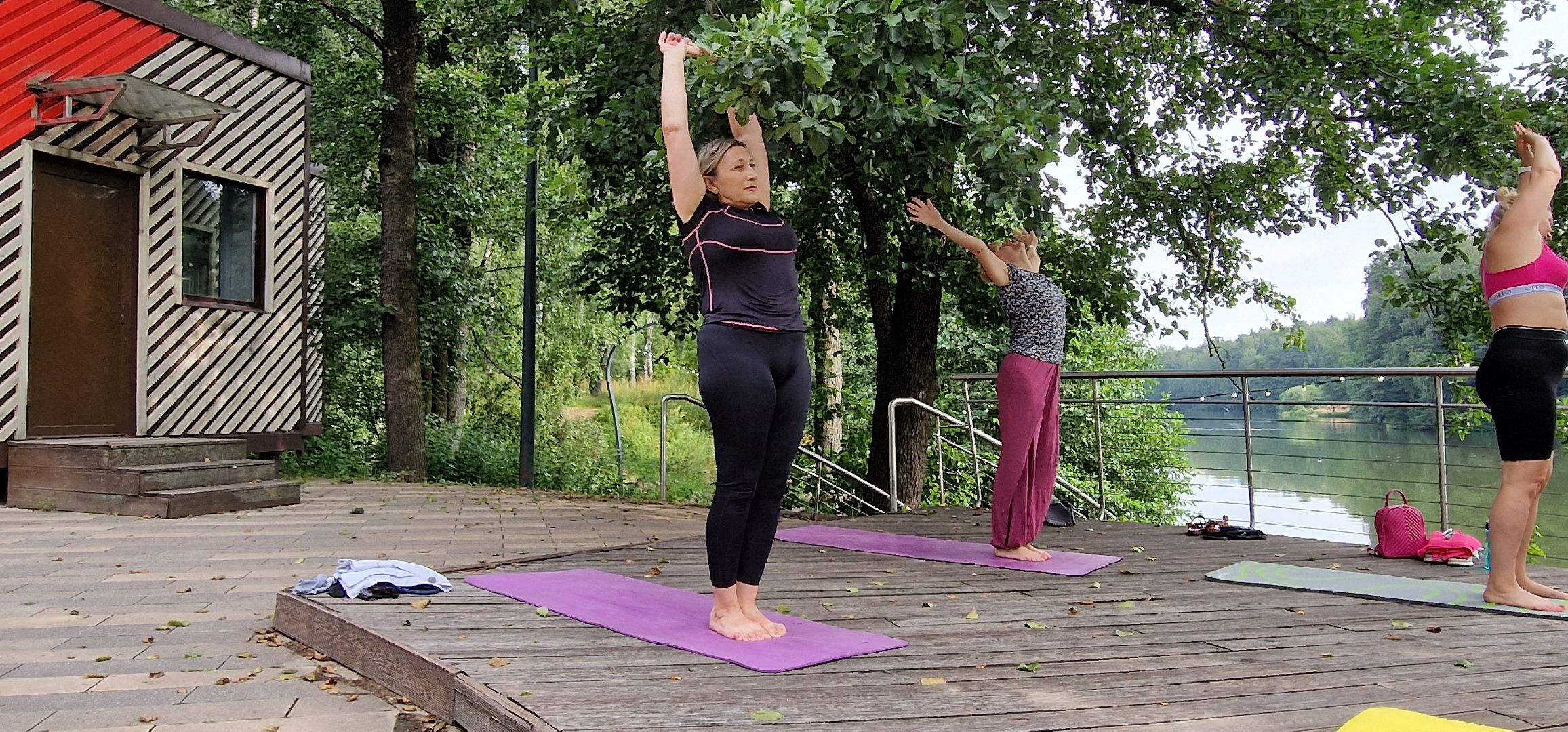 йога в пехорке, балашиха, пехорка парк,