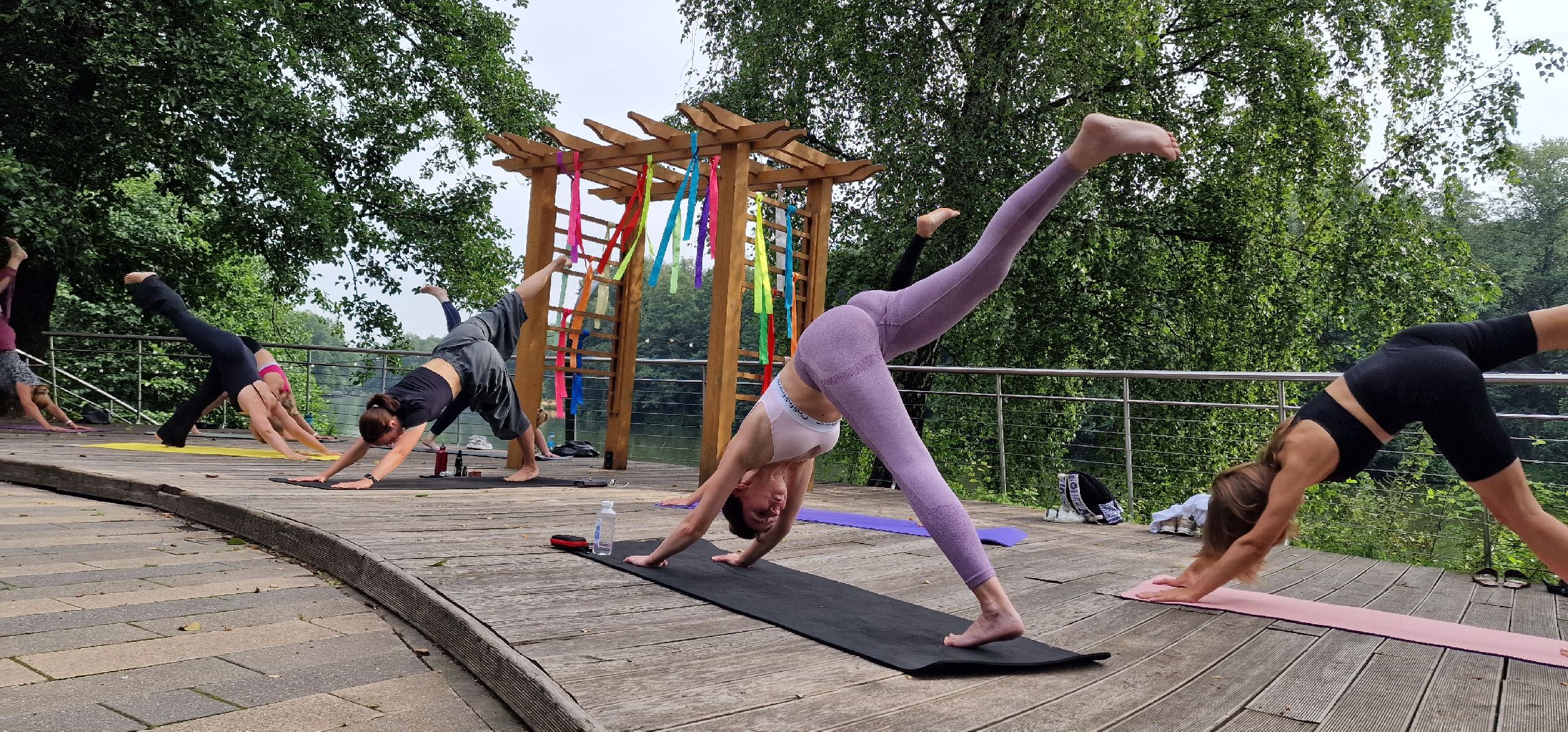 йога в пехорке, балашиха, пехорка парк,