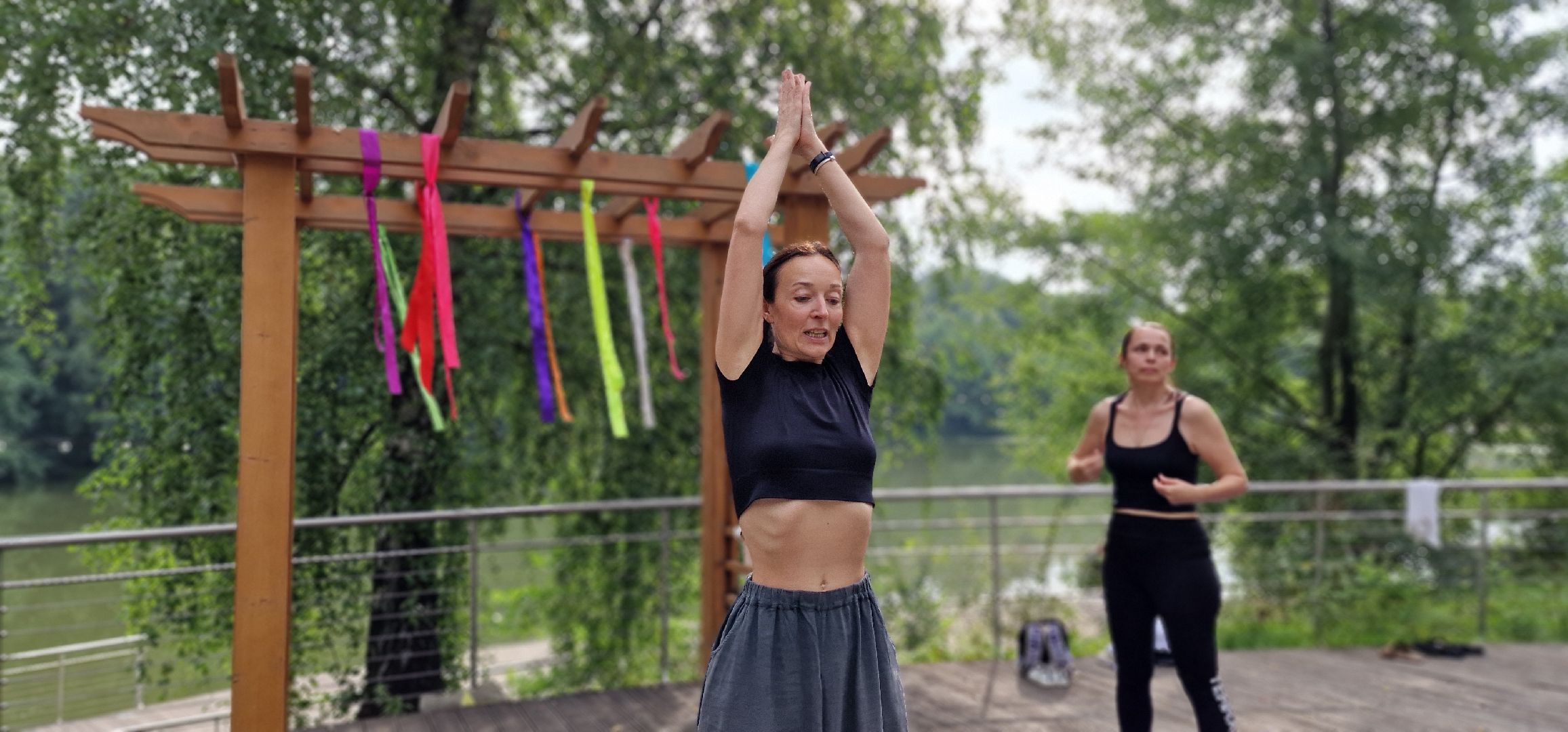 йога в пехорке, балашиха, пехорка парк,