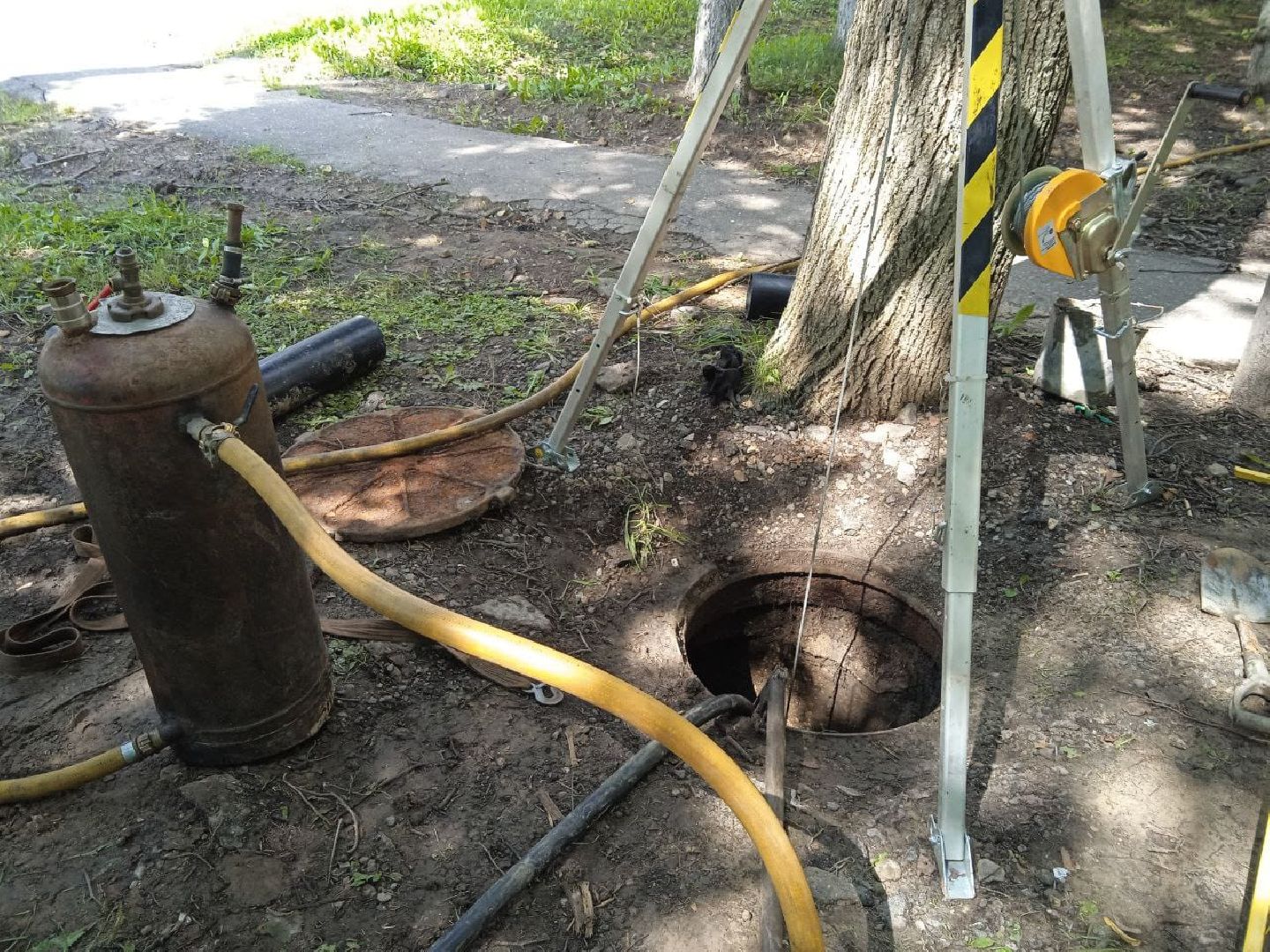 городской округ восход, жкх, благоустройство, канализация, трубы,