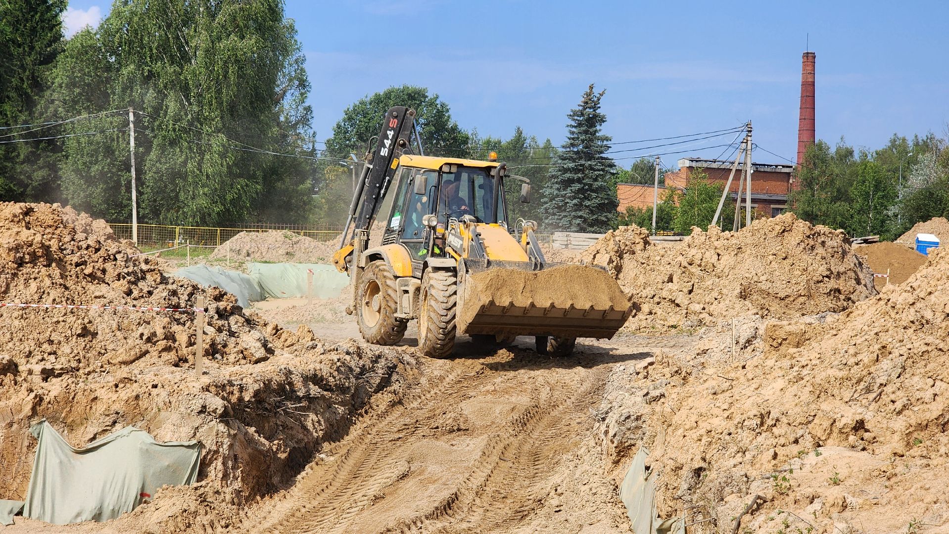 волоколамск, сычево, строительство котельной,