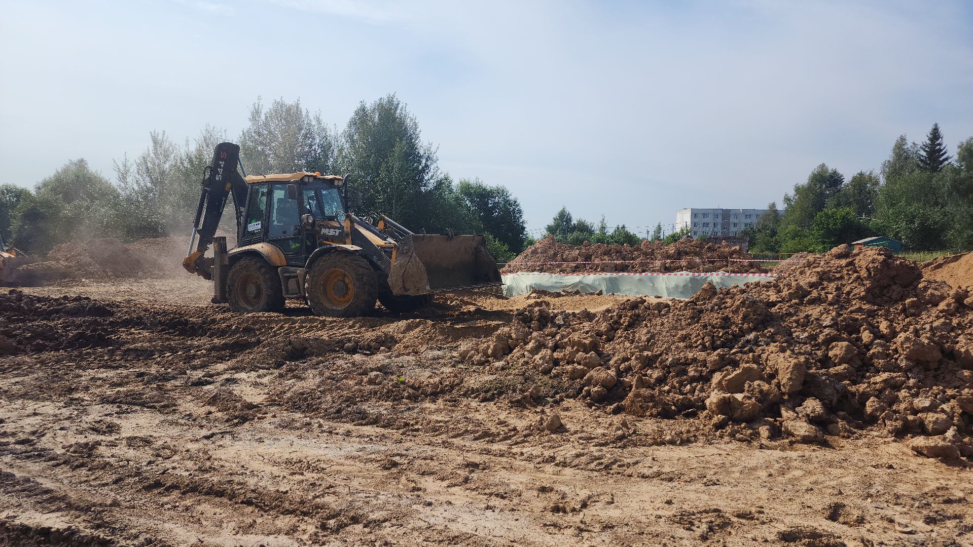 волоколамск, сычево, строительство котельной,