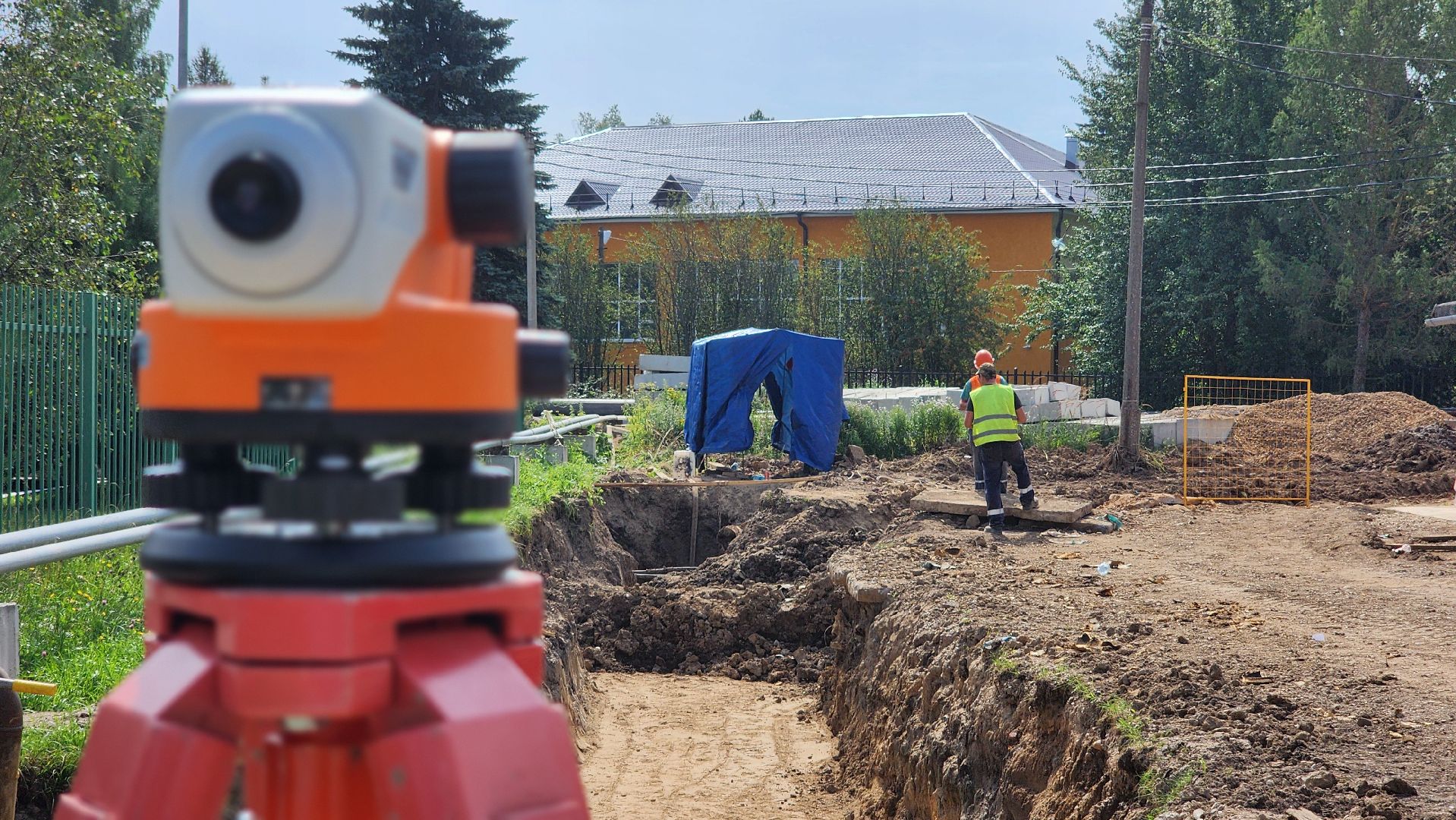волоколамск, сычево, ремонт теплосети,