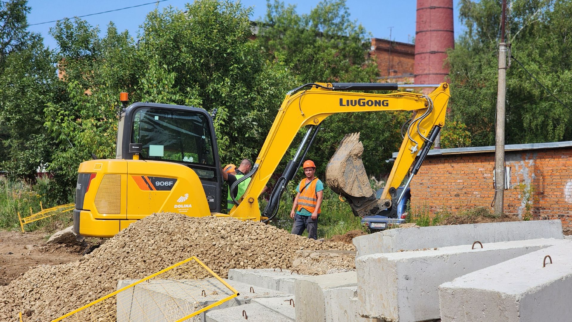 волоколамск, сычево, ремонт теплосети,