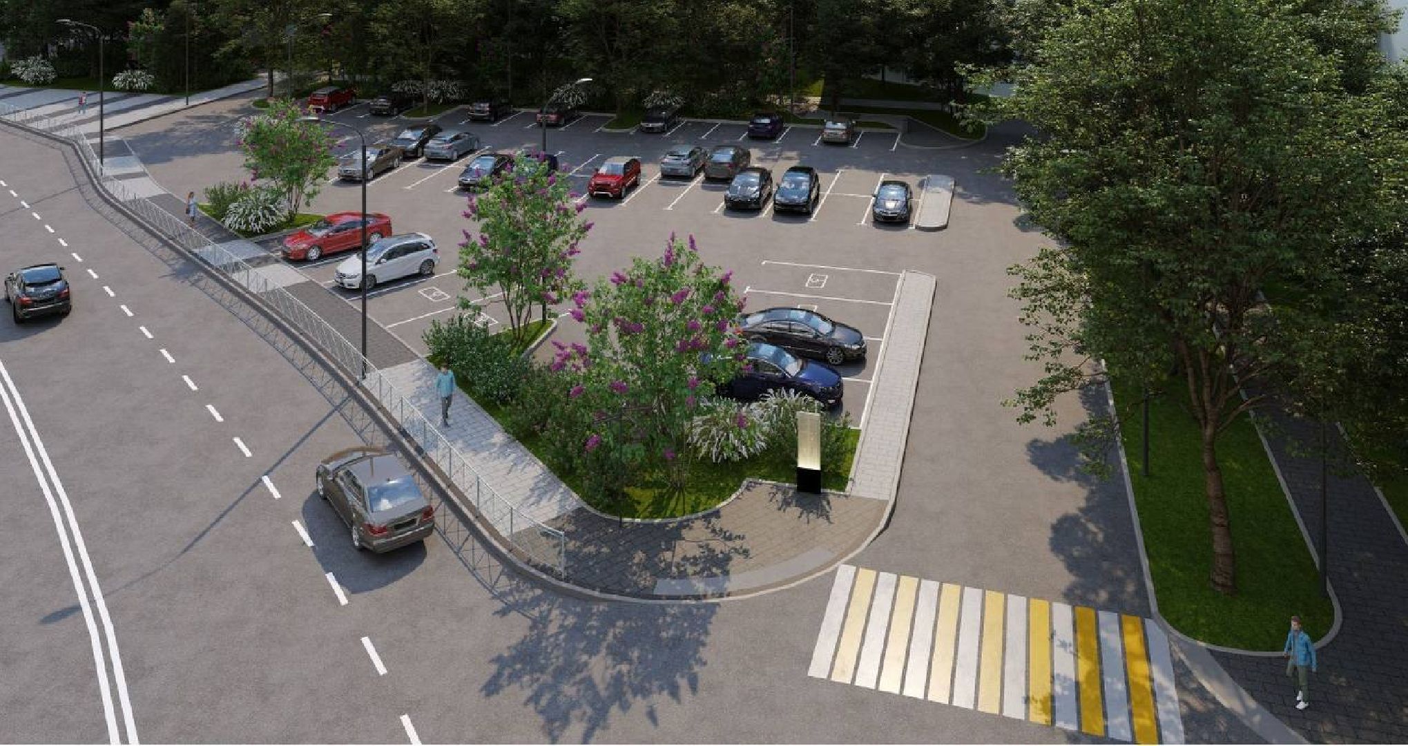 Истра, Благоустройство, Парковка,